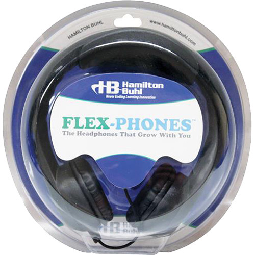 FLEX-PHONES VIRTUALLY INDESTRUCTIBLE FOAM HEADPHONES  BLACK - KIDS-BLK - HEADSET — view 3