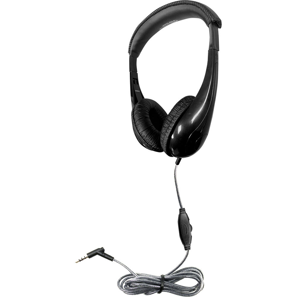 Hamilton Buhl Motiv8 M8BK1 wired on-ear headphone with in-line volume control — view 3