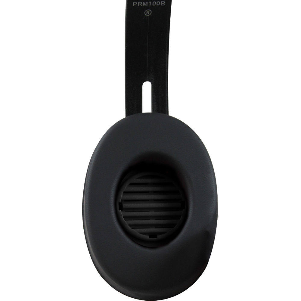 PRIMO PRM100B stereo headphones by HAMILTONBUHL — front-on studio view — view 2