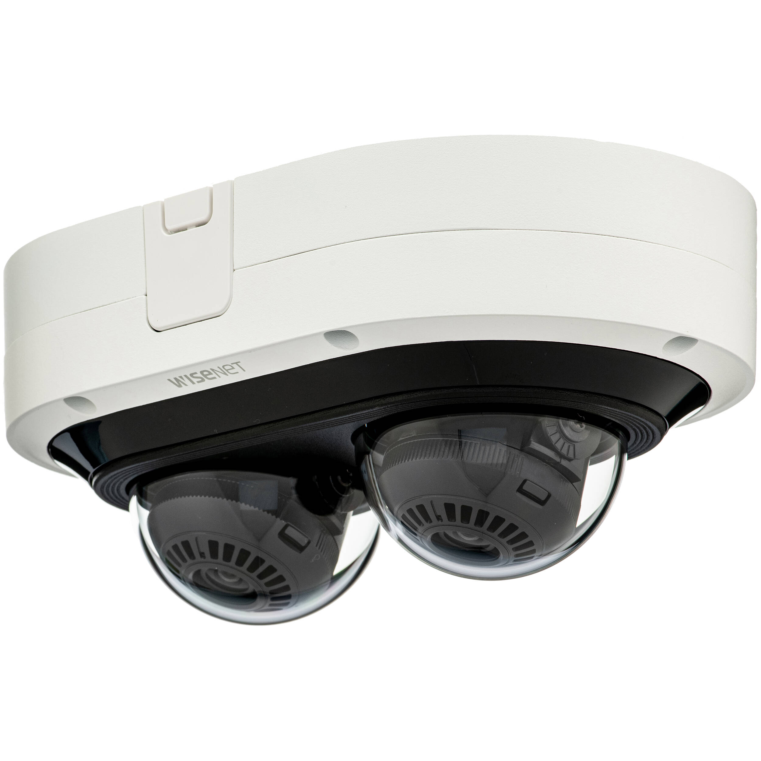NETWORK VANDAL OUTDOOR 2CH AI IR DOME CAMERA, (6MP X 2 SENSORS) 12MP @ 15FPS, 3. — view 2