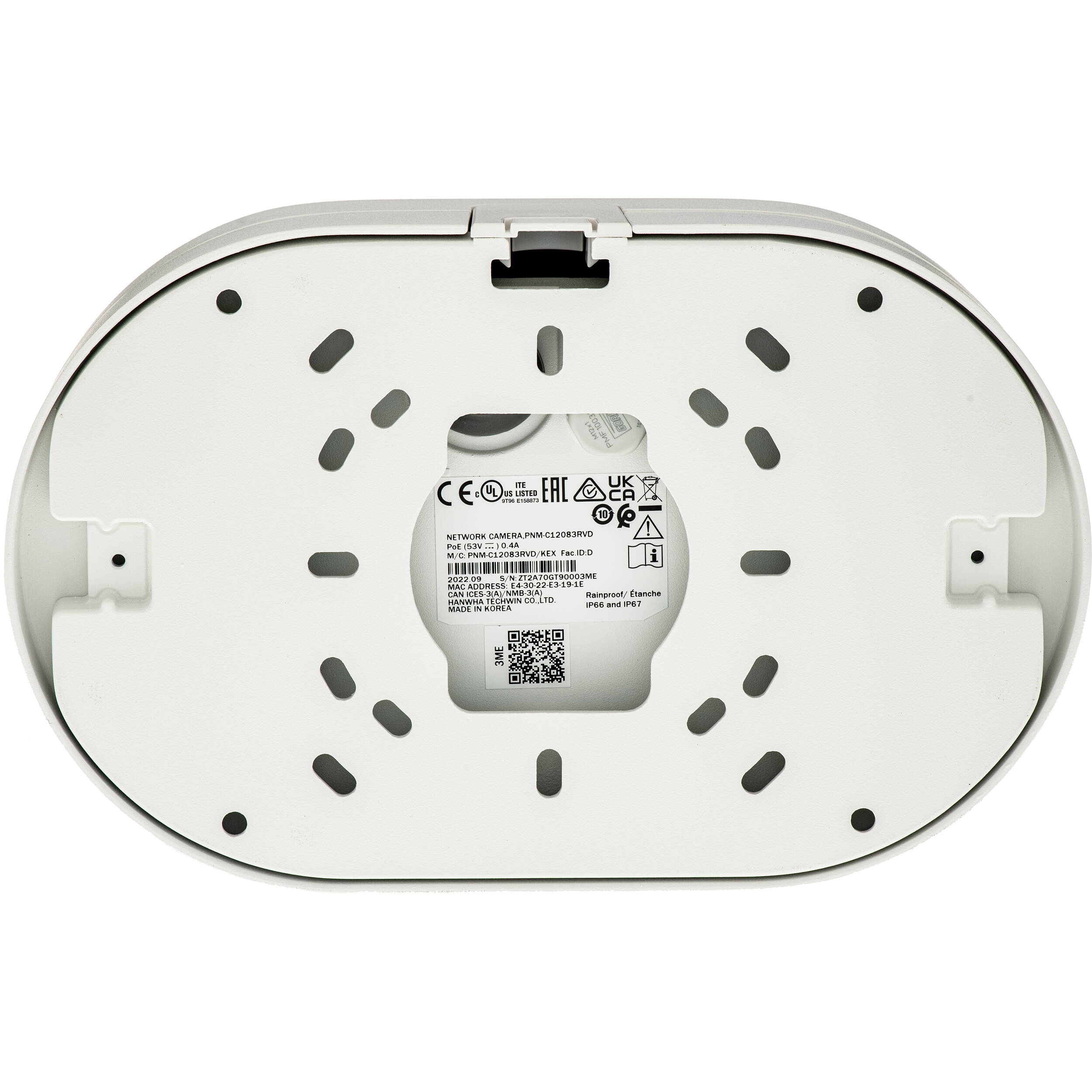 NETWORK VANDAL OUTDOOR 2CH AI IR DOME CAMERA, (6MP X 2 SENSORS) 12MP @ 15FPS, 3. — view 4
