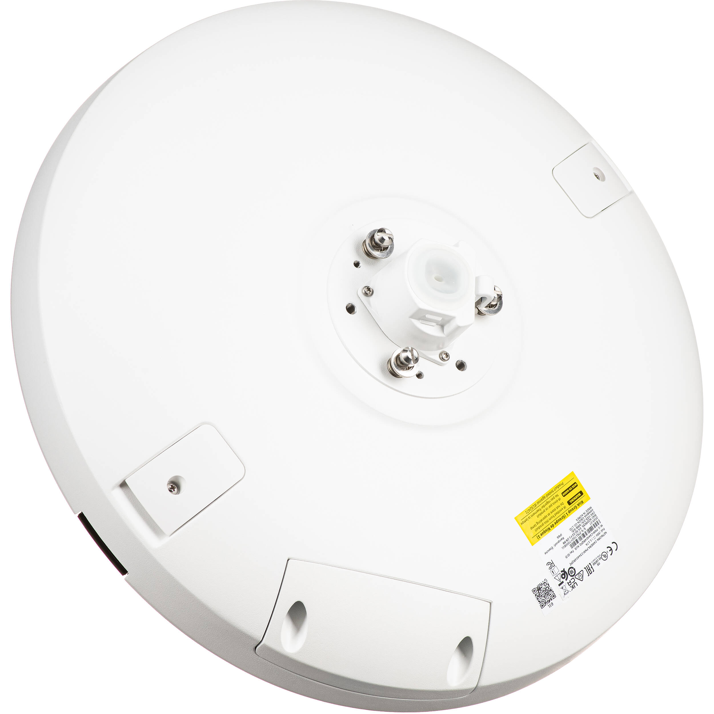 Wisenet P series network vandal outdoor Multi-Directional camera 4CH x 8MP @ 20FPS + PTZ 40x 2MP @ 30FPS, 4CH Remote PTRZ Lens 3.3~5.7mm (FoV H: 110 , V: 57 ), triple codec H.265/H.264/MJPEG, 120dB WDR; IR viewable  length 30m (98ft), Analytics events based on AI engine: Object detection (Person/Vehicle (car/truck/bus/bicycle/bike)), IVA (Virtual line/Area, Enter/Exit, Loitering, direction, intrusion), Appear/Disappear, WiseNR ?(using AI engine), WiseStream?(Based on AI engine), I/O Box compatibility; TPM with FIPS 140-2 level2, IP66, IK10, NEMA4X, HPoE (included) — view 6