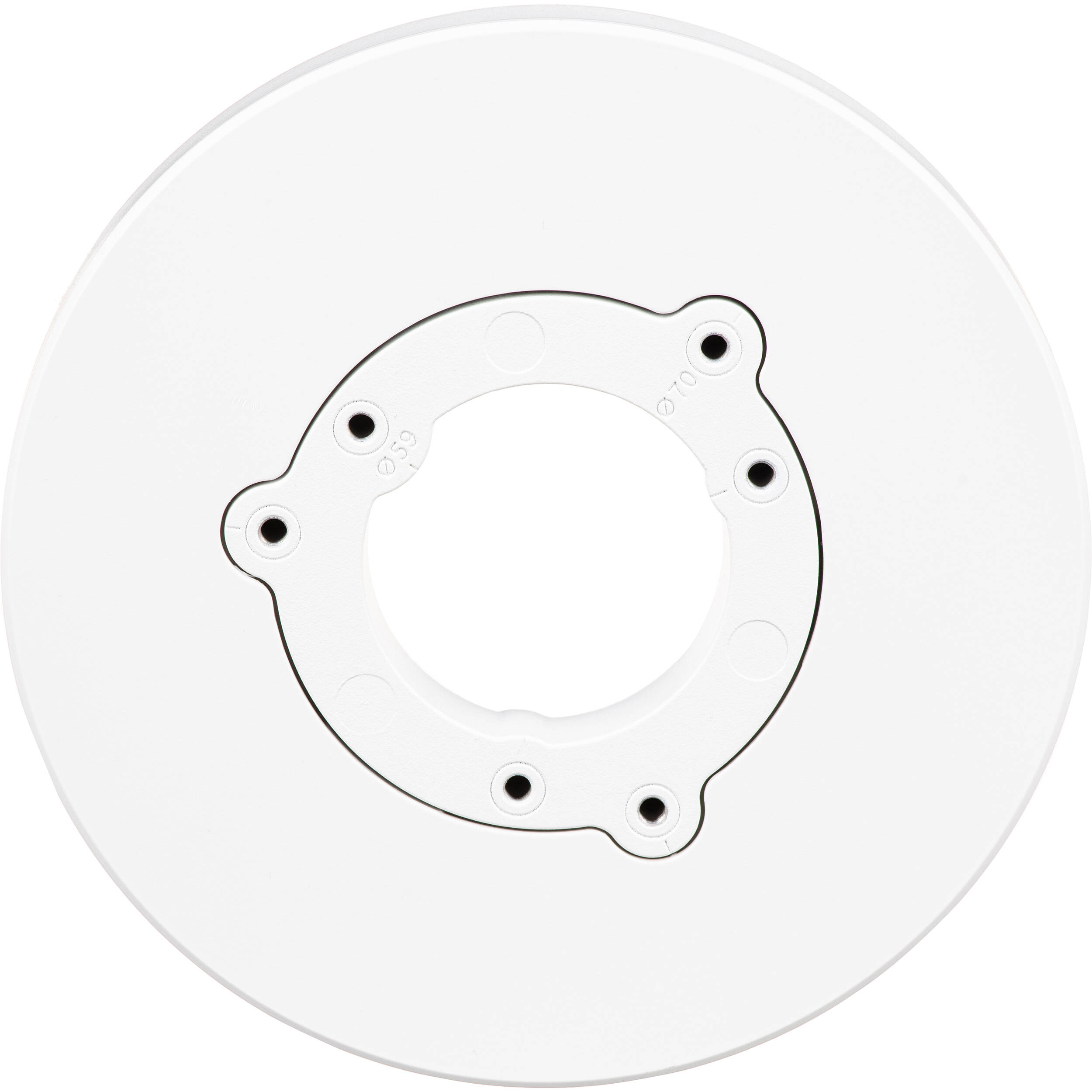Hanwha Vision SBO-090GP gang plate adaptor plate for Bullet camera mounting — view 4