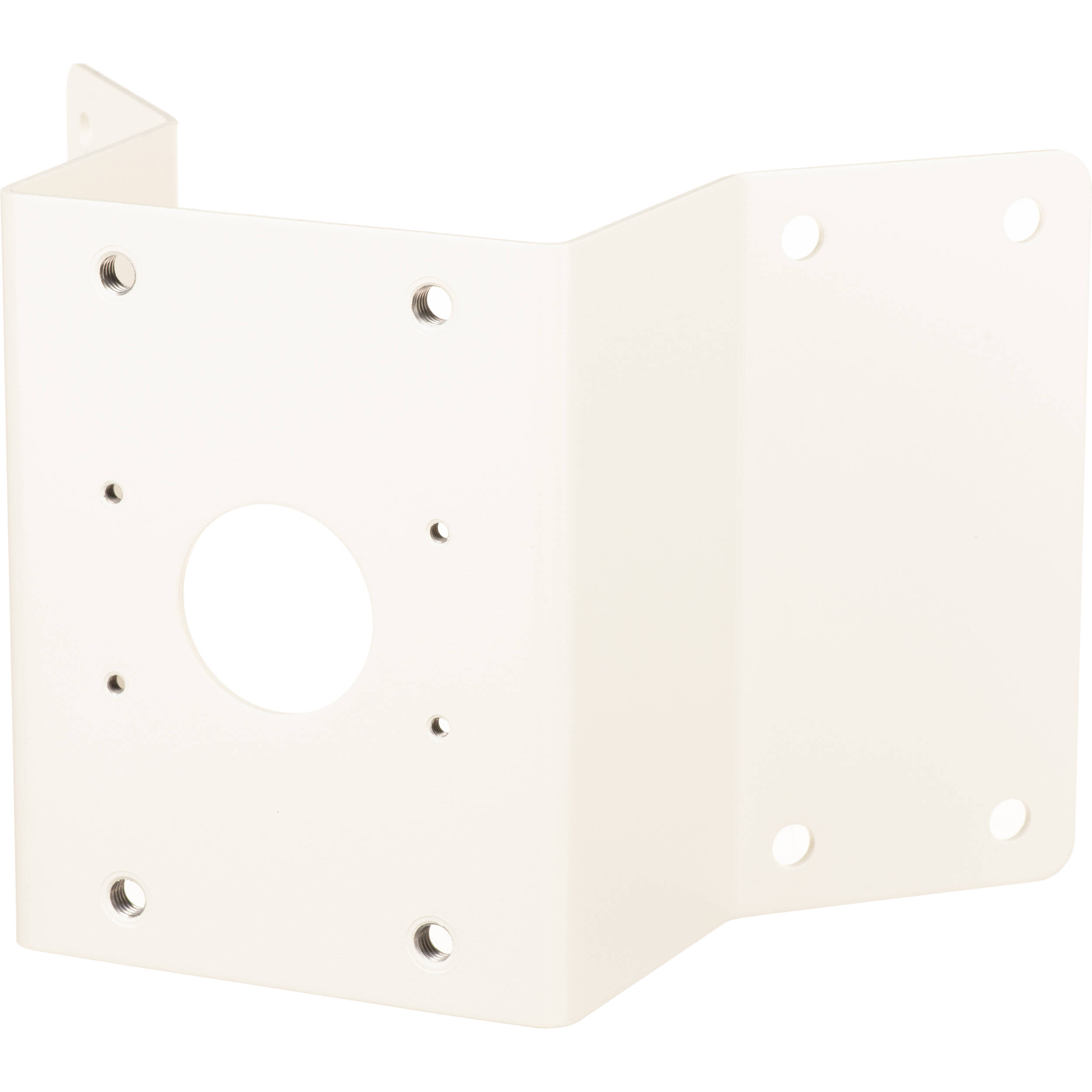 Hanwha SBP-300KM1 ivory corner mount adapter accessory for a network camera — view 3