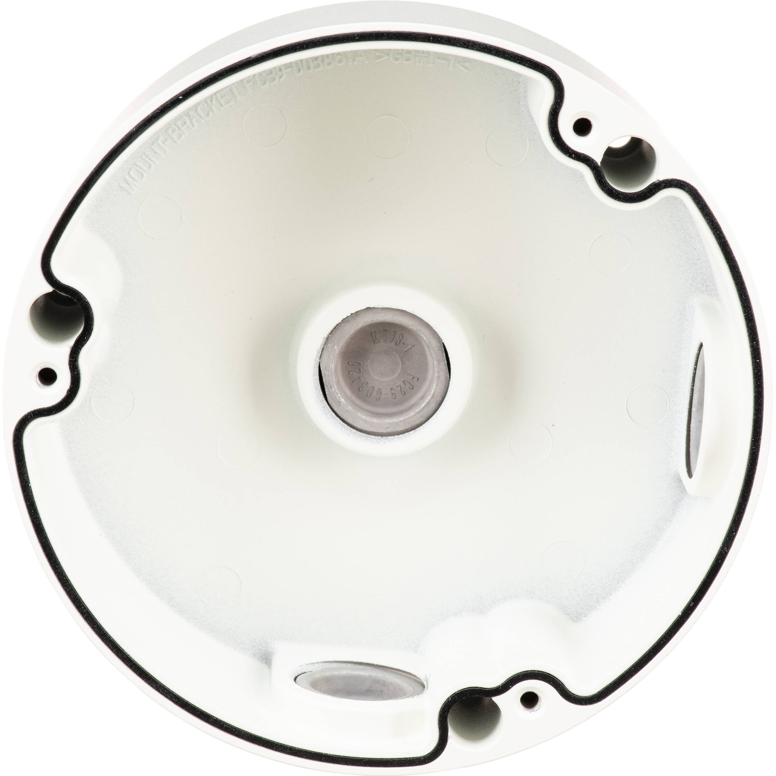 Hanwha Vision SBV-136B waterproof mounting box with knockouts for compatible network cameras — view 5