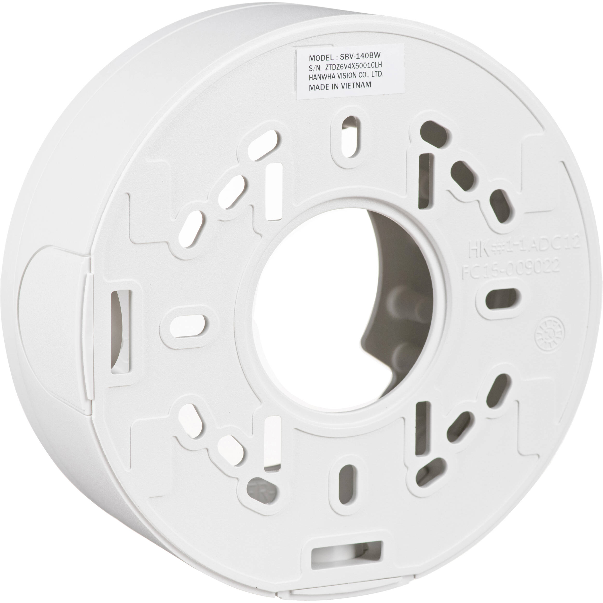 Hanwha Vision SBV-140BW back box for compatible dome cameras — view 4