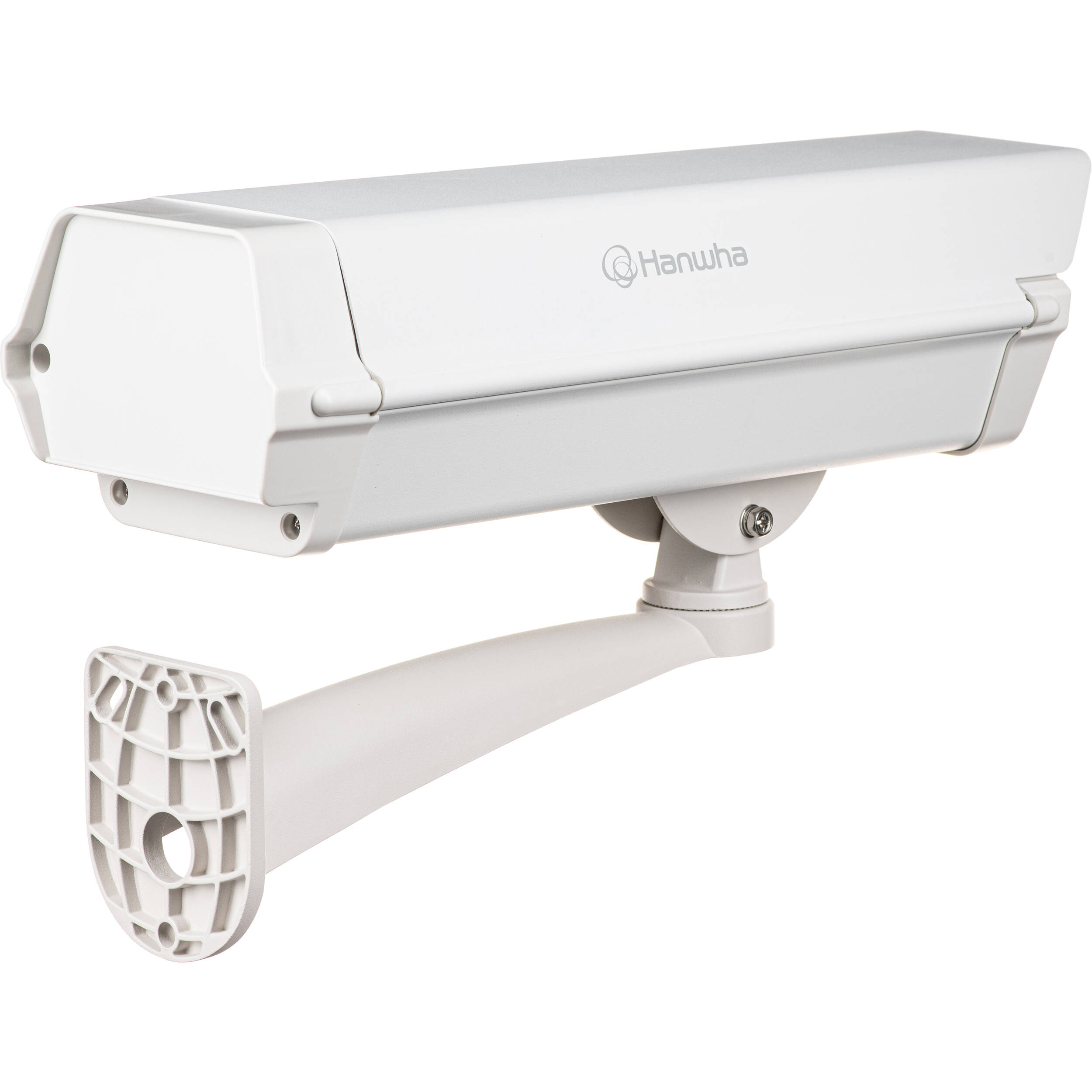 Hanwha Vision SHB-4200 indoor/outdoor camera enclosure with IP66 protection and mounting bracket — view 6