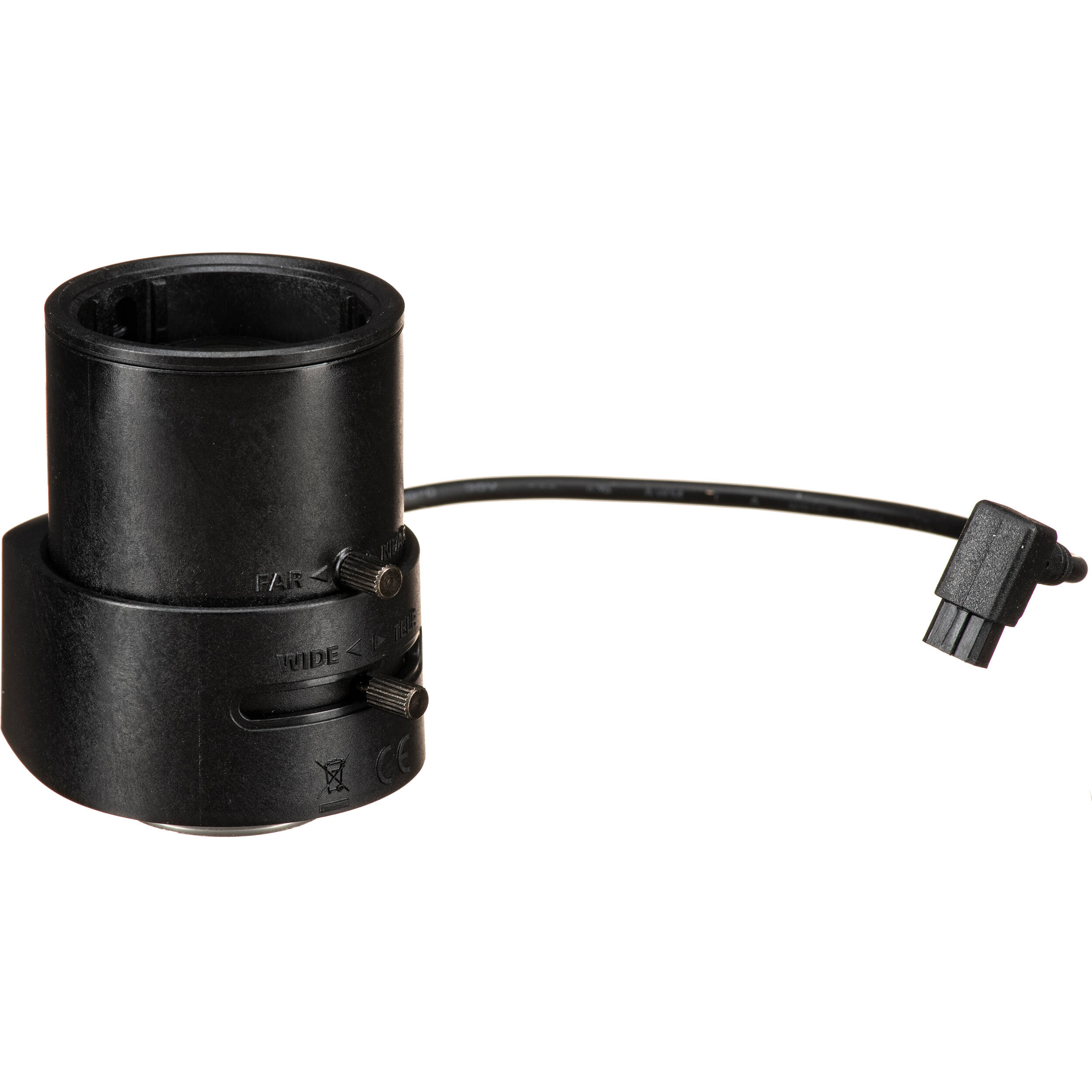 Hanwha Vision SLA-M2890DN 3 MP vari-focal CS-mount surveillance lens — view 3