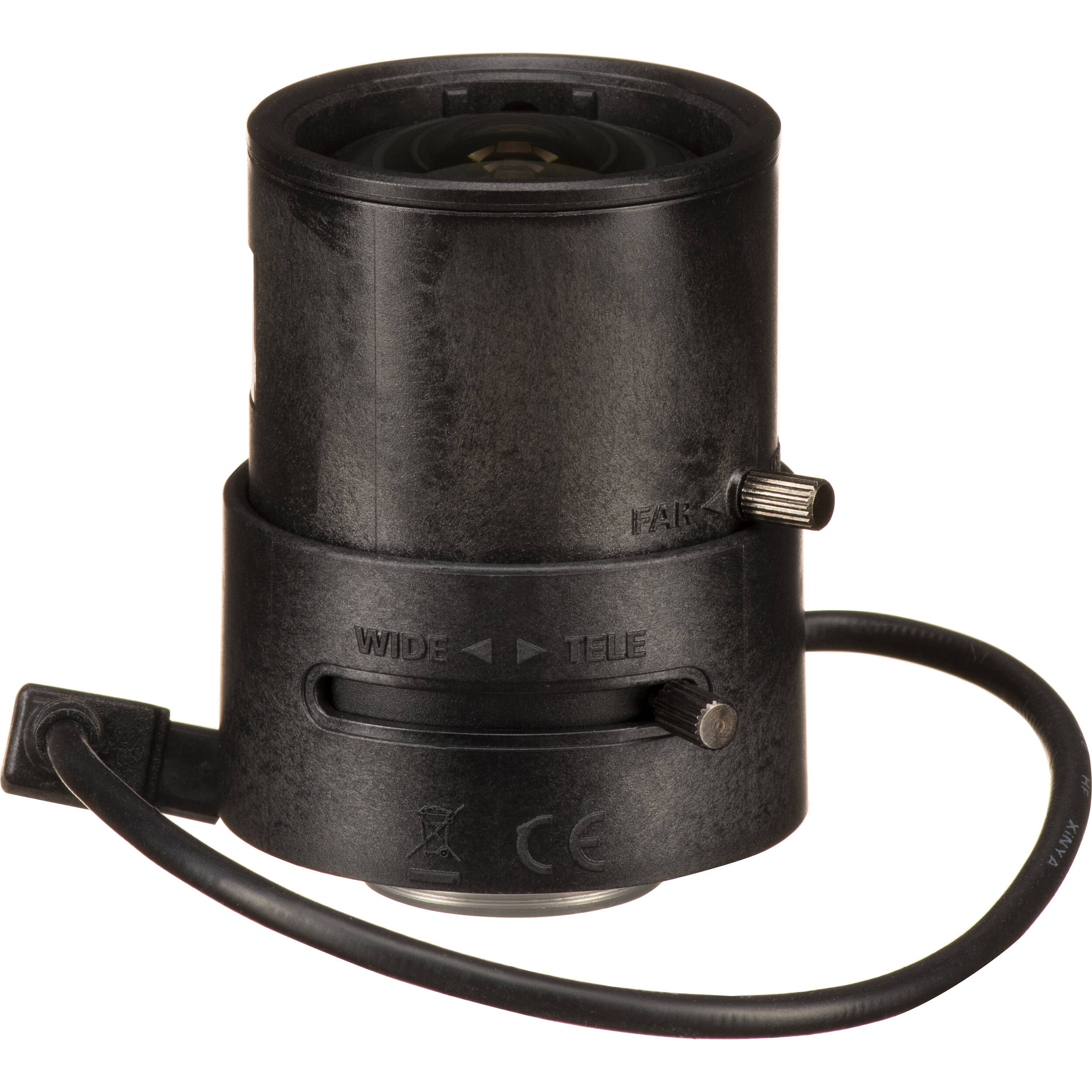 Hanwha Vision SLA-M2890PN 2.8-9.0 mm varifocal CS-mount lens for 3 MP surveillance cameras — view 2