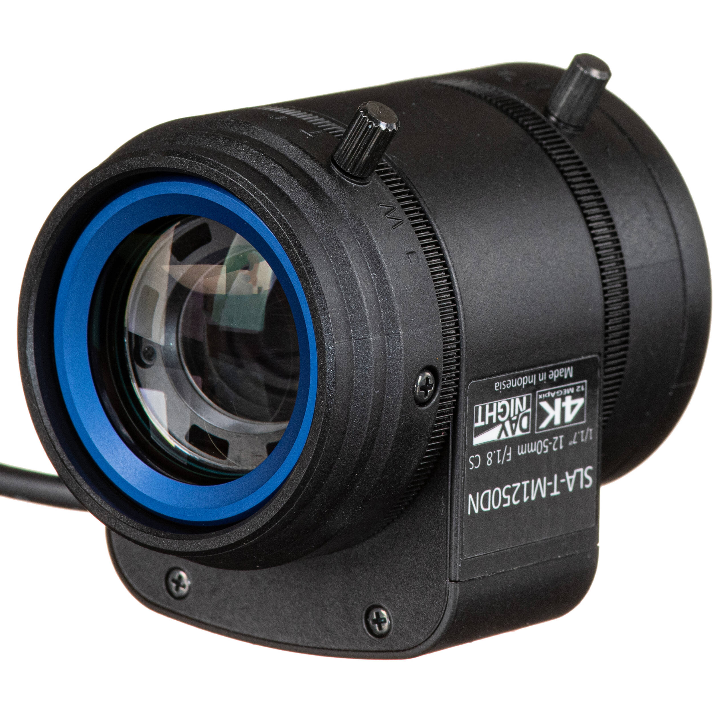 Hanwha Vision SLA-T-M1250DN megapixel lens for 1/2.3-inch image sensors — view 2