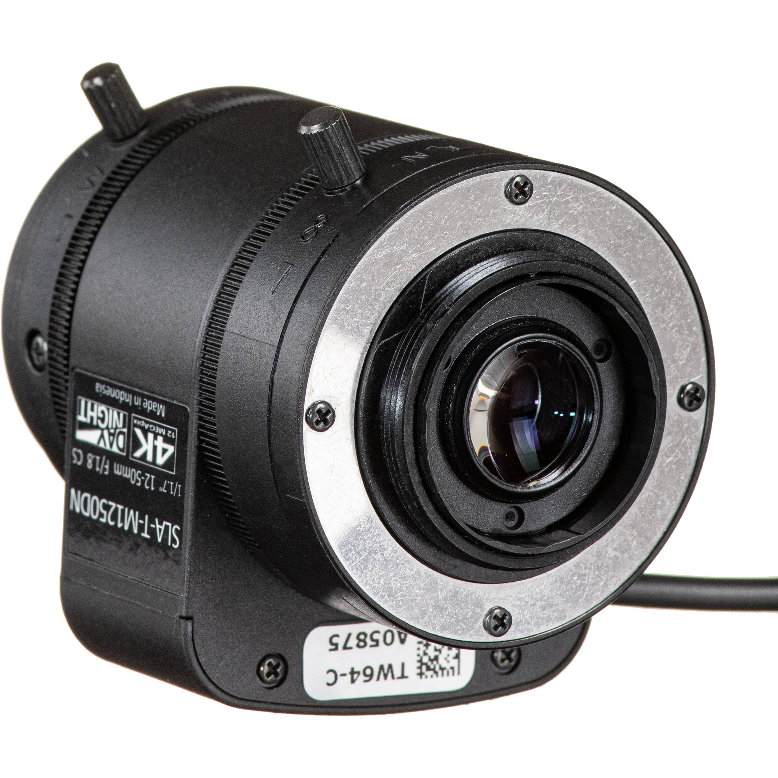 Hanwha Vision SLA-T-M1250DN megapixel lens for 1/2.3-inch image sensors — view 3