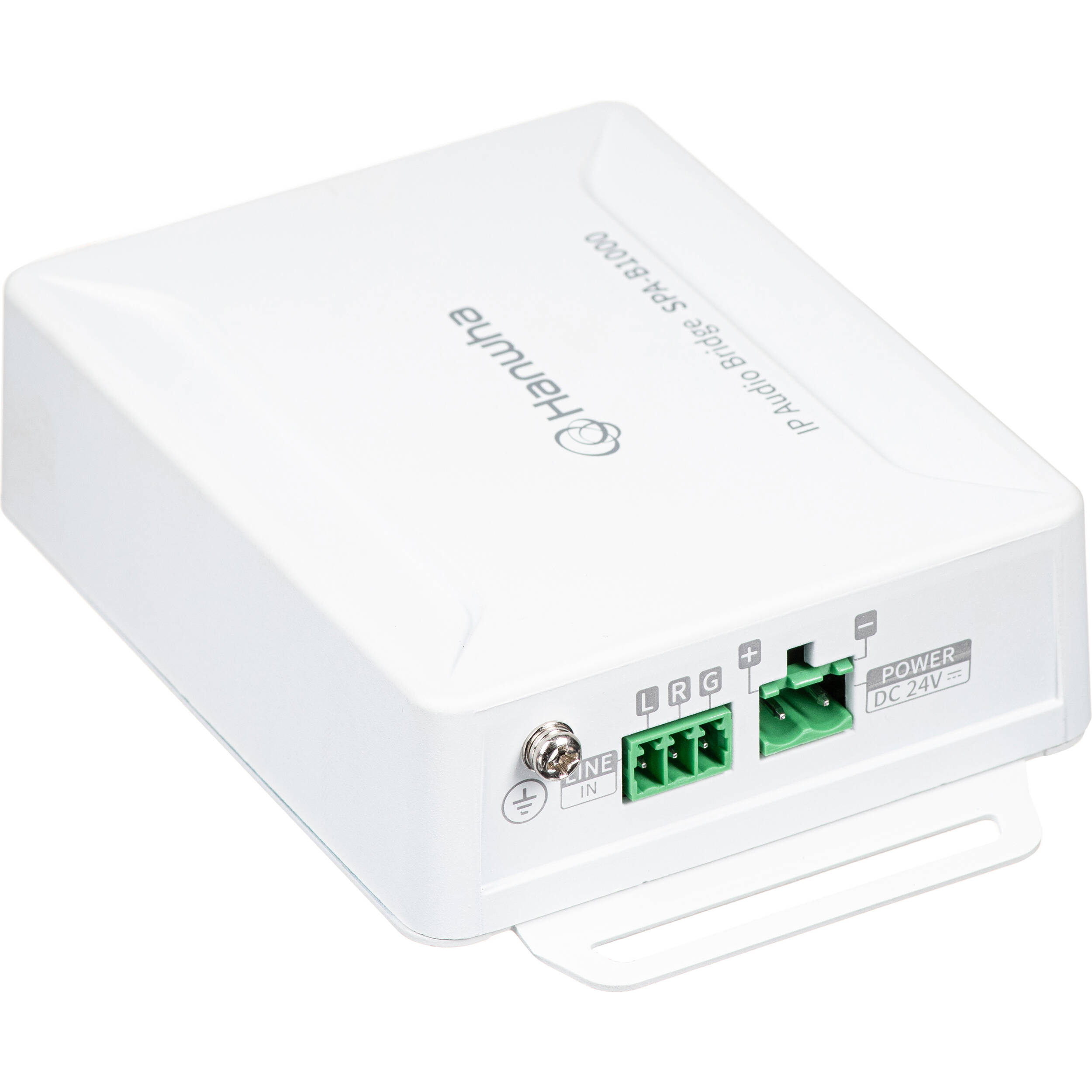 Hanwha Vision SPA-B1000 IP audio bridge for enterprise paging and network audio integration — view 2