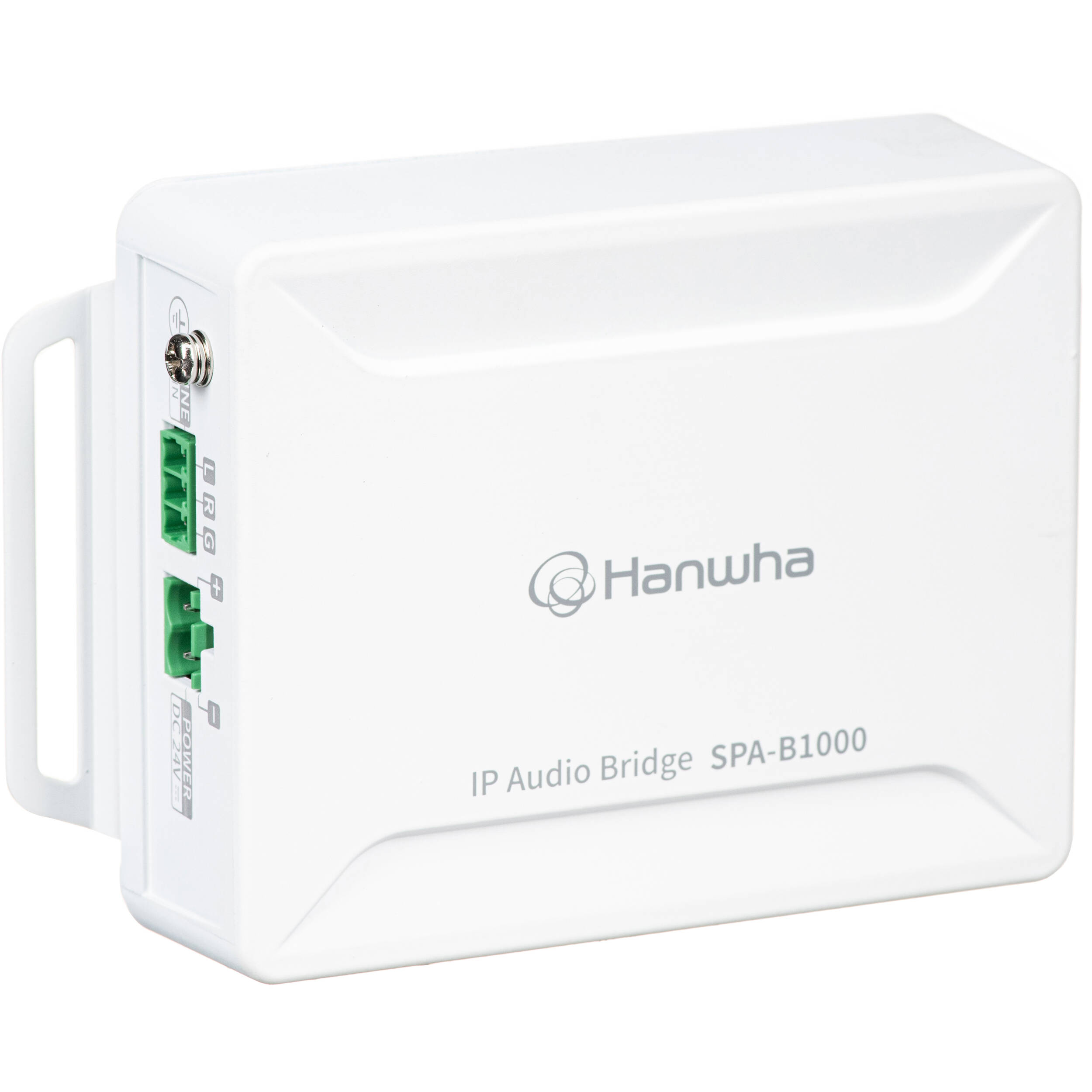 Hanwha Vision SPA-B1000 IP audio bridge for enterprise paging and network audio integration — view 3