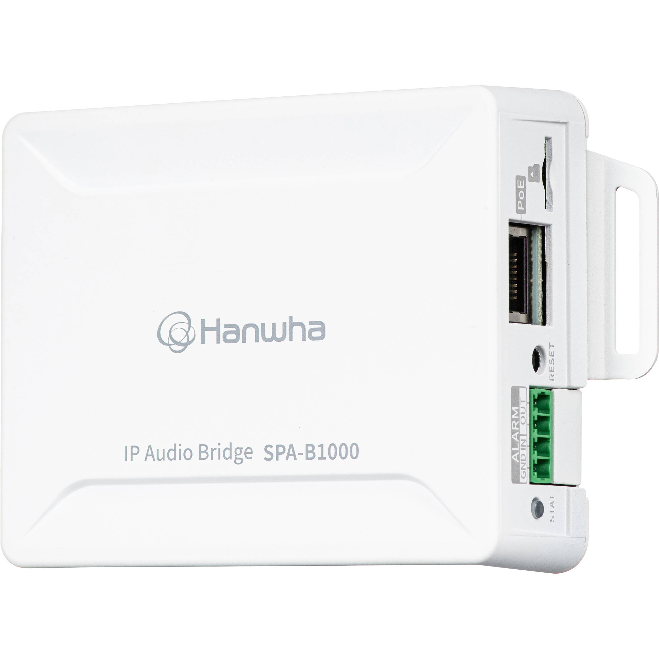Hanwha Vision SPA-B1000 IP audio bridge for enterprise paging and network audio integration — view 4
