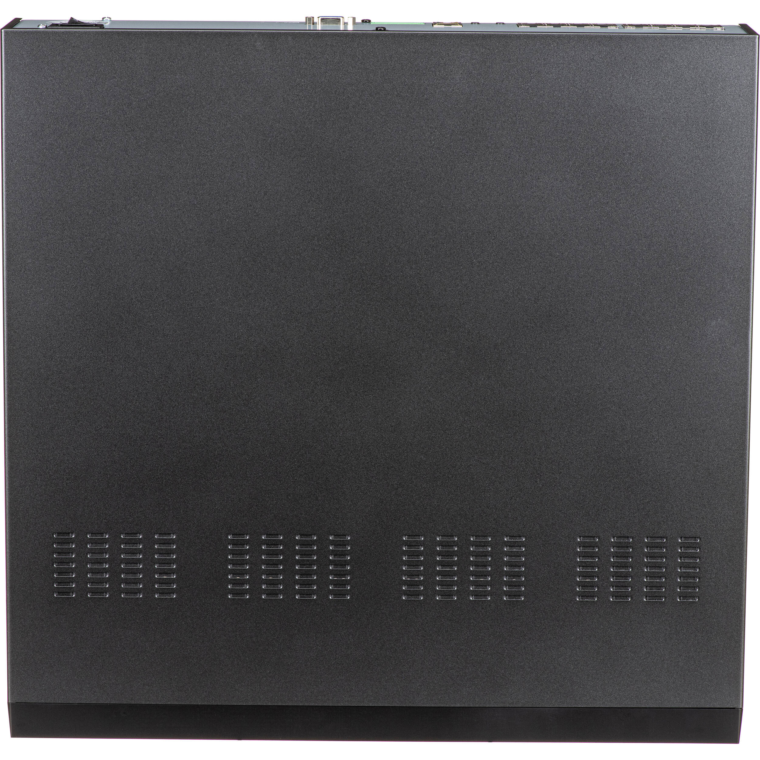 8K NVR (Intel based), No HDD, 16 channels with 16 PoE/PoE+ ports (PoE Budget 200W), H265,H264, MJPEG, 4 fixed internal SATA HDDs (6TB max per HDD), ARB (Automatic Recovery Backup), 140 Mbps recording / up to 32 Mbps playback, Dual stream recording, WiseStream technology, HDMI/VGA dual display, max. resolution of 32MP recording/display and fisheye dewarping on web and CMS, web UI 2.0 (no plugins required), AI search (Wisenet AI cameras only), QR Code — view 7