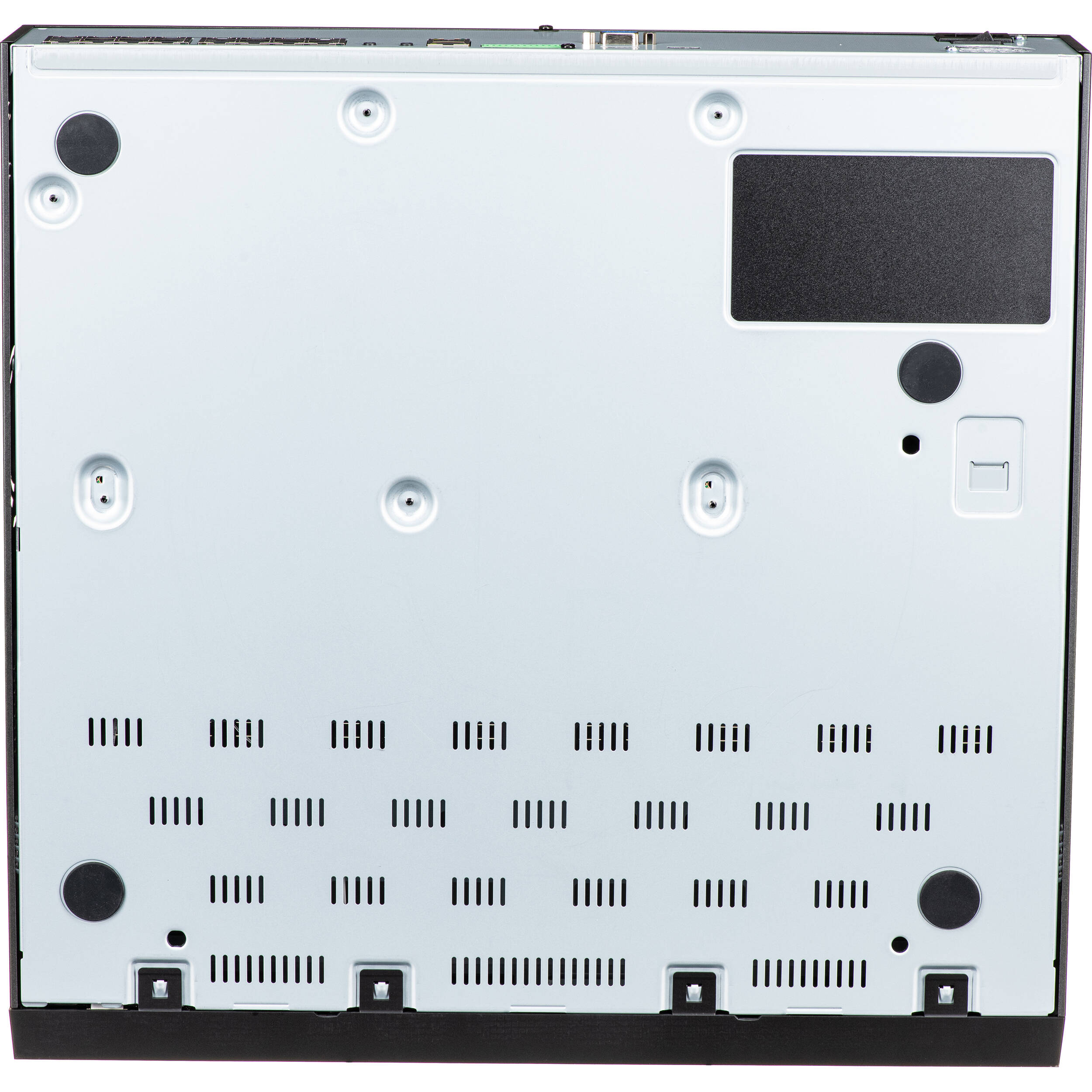8K NVR (Intel based), No HDD, 16 channels with 16 PoE/PoE+ ports (PoE Budget 200W), H265,H264, MJPEG, 4 fixed internal SATA HDDs (6TB max per HDD), ARB (Automatic Recovery Backup), 140 Mbps recording / up to 32 Mbps playback, Dual stream recording, WiseStream technology, HDMI/VGA dual display, max. resolution of 32MP recording/display and fisheye dewarping on web and CMS, web UI 2.0 (no plugins required), AI search (Wisenet AI cameras only), QR Code — view 8