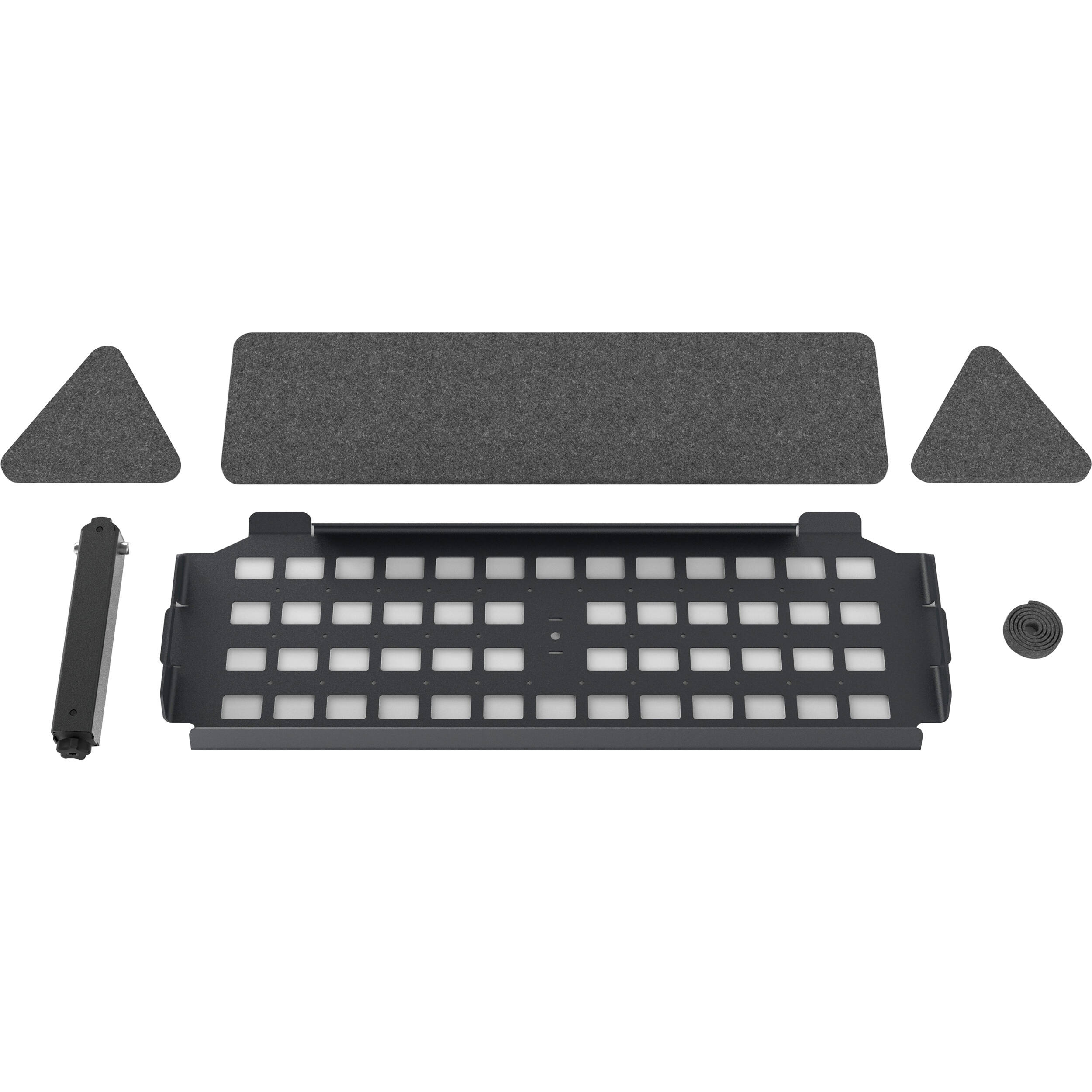 Black device shelf for Heckler Confidence Stand by Heckler Design — view 6
