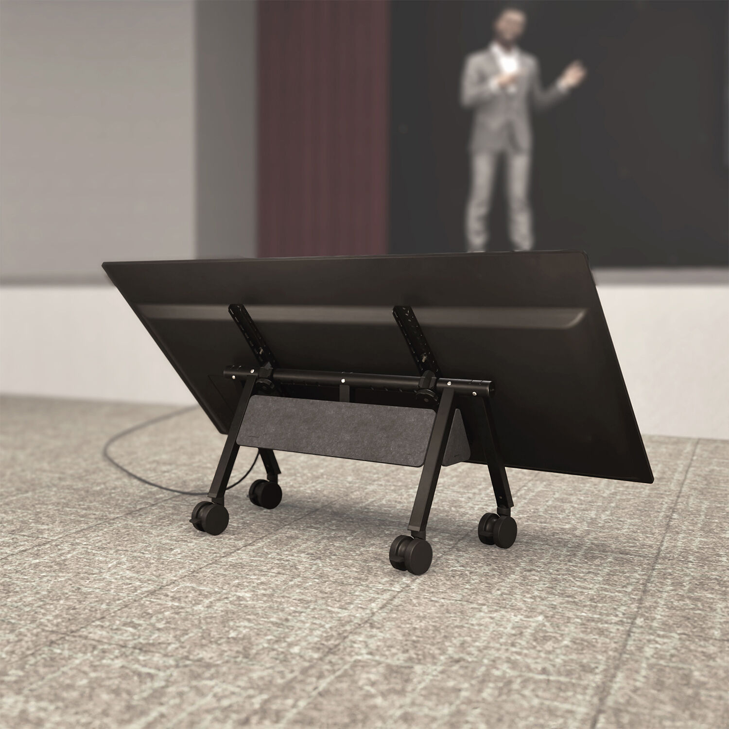 Black device shelf for Heckler Confidence Stand by Heckler Design — view 7
