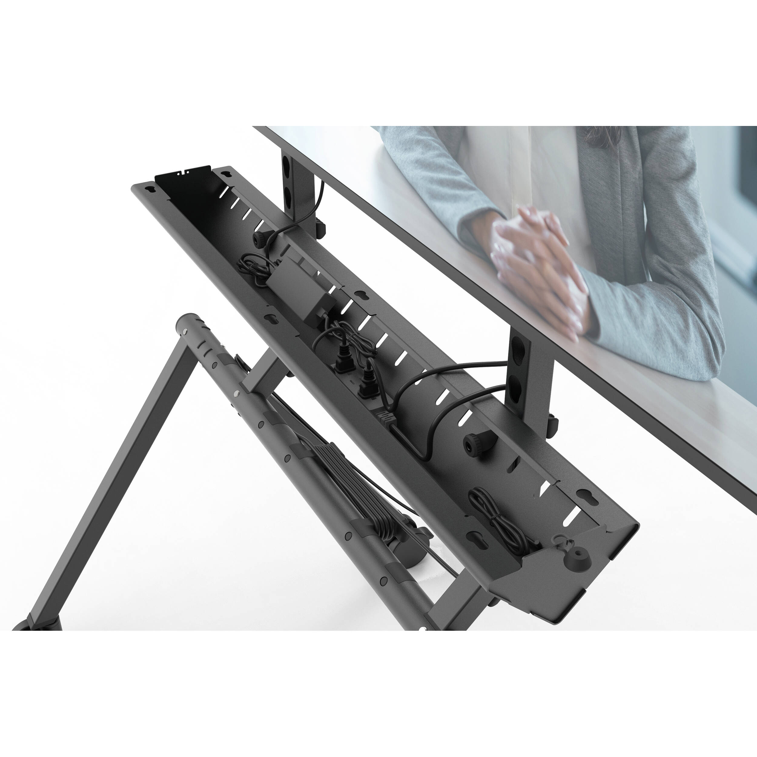 Black Heckler Hub for Mobile Fleet accessory for organizing shared mobile devices — view 4