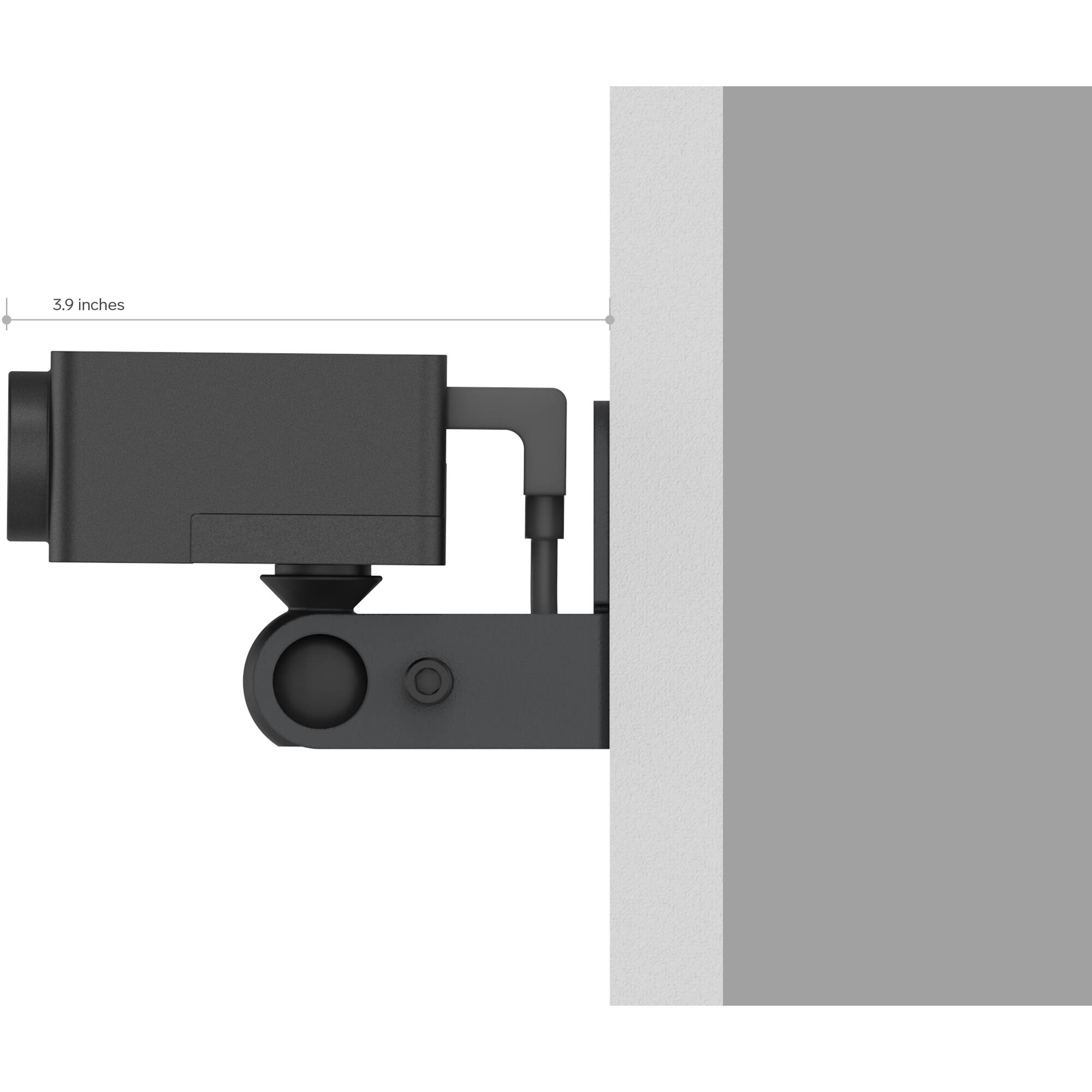 Heckler Design ADA cam mount for Huddly GO and Huddly IQ meeting room camera installation — view 3