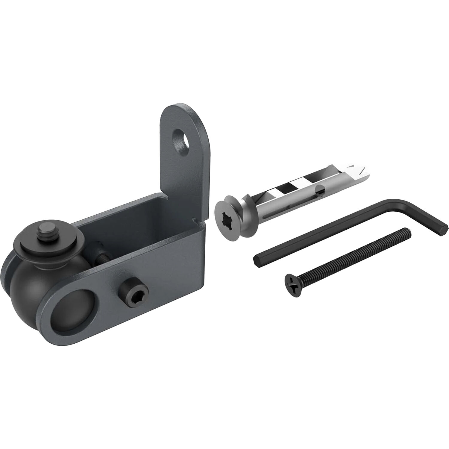 Heckler Design ADA cam mount for Logitech Brio in a professional meeting room installation — view 2