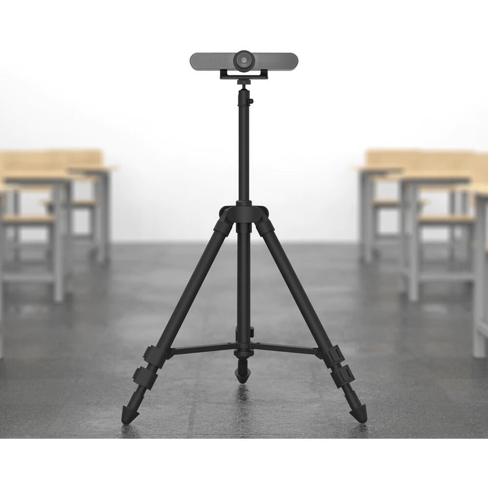 Heckler H615-BG tripod mount for Logitech Meetup conference room camera placement — view 3