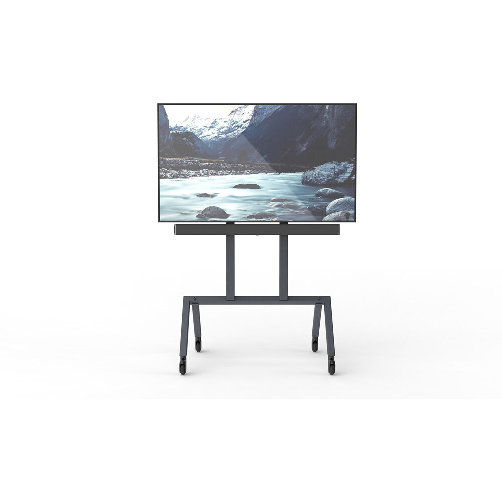 Soundbar Mount for Av Cart - Black Grey