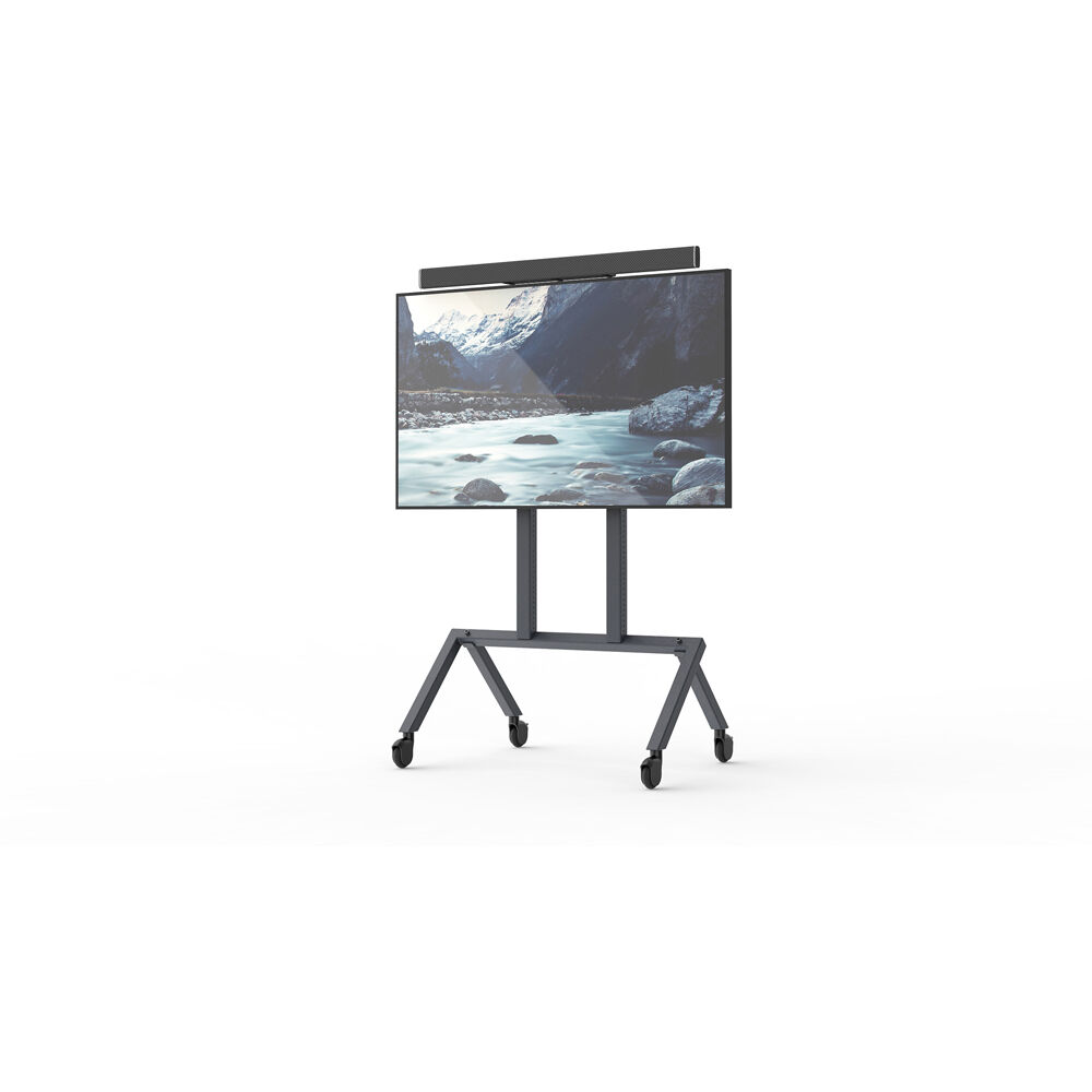 Heckler Design soundbar mount for Heckler AV cart in a professional AV setup — view 16