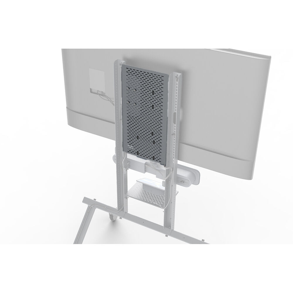 Heckler Design Device Panel XL for AV cart mounting and device organization — view 2