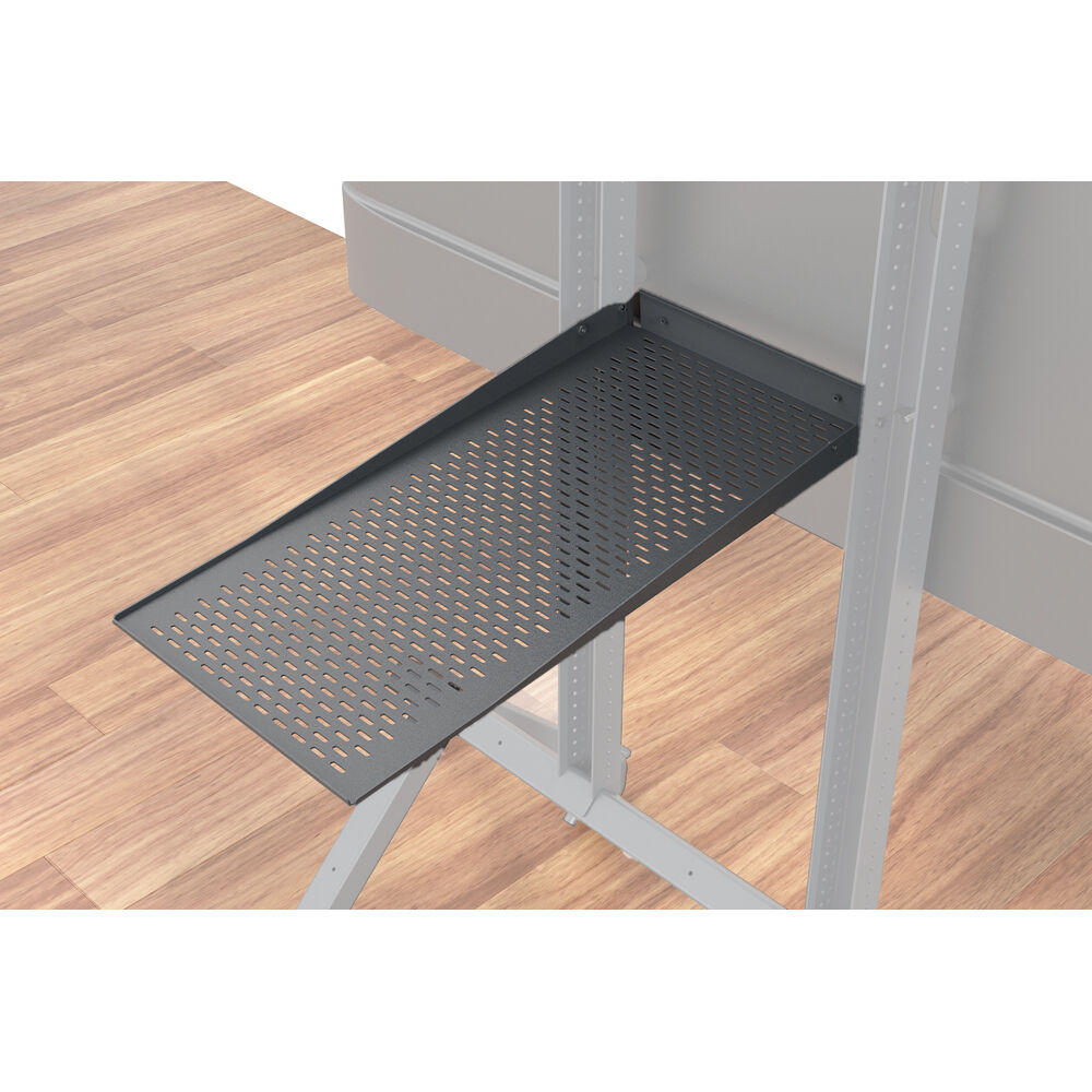 Heckler Design Device Panel XL for AV cart mounting and device organization — view 4