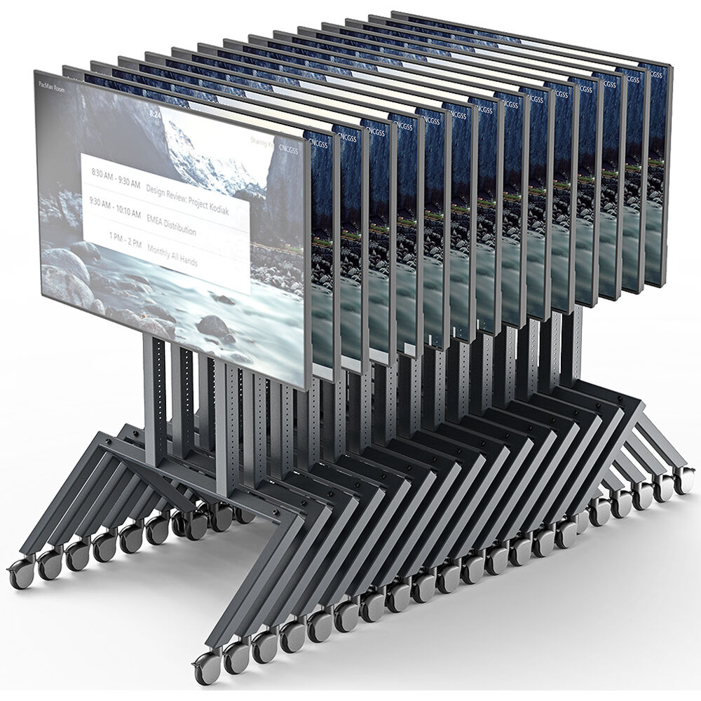 Base AV Cart Base Configuration - Black Grey — view 12