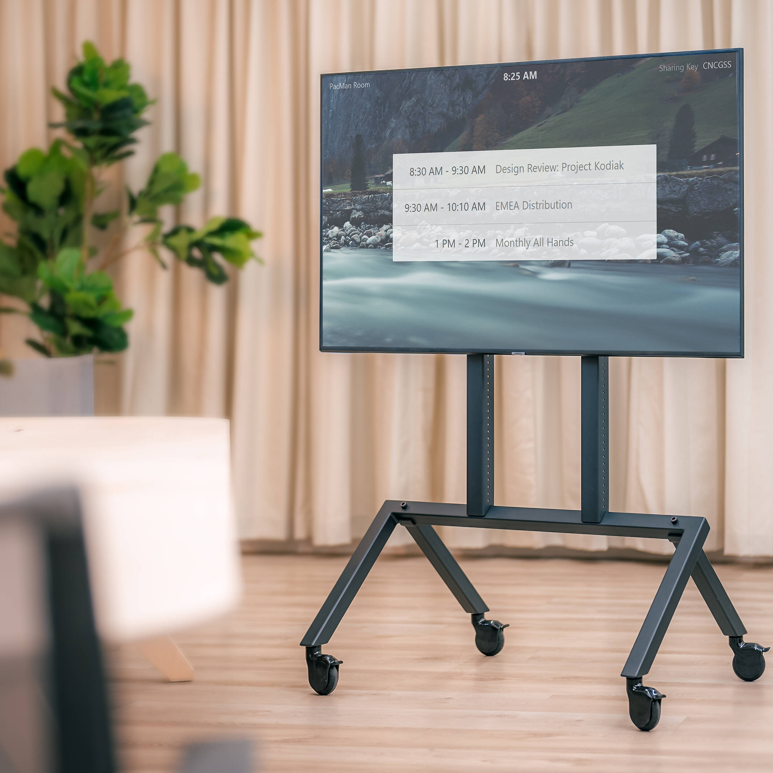 Base AV Cart Base Configuration - Black Grey — view 7