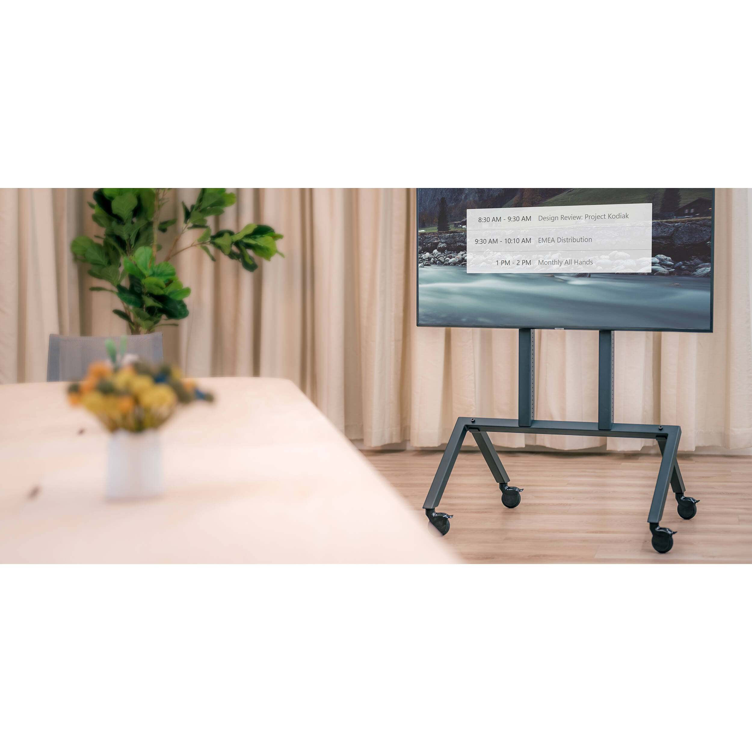 Base AV Cart Base Configuration - Black Grey — view 9