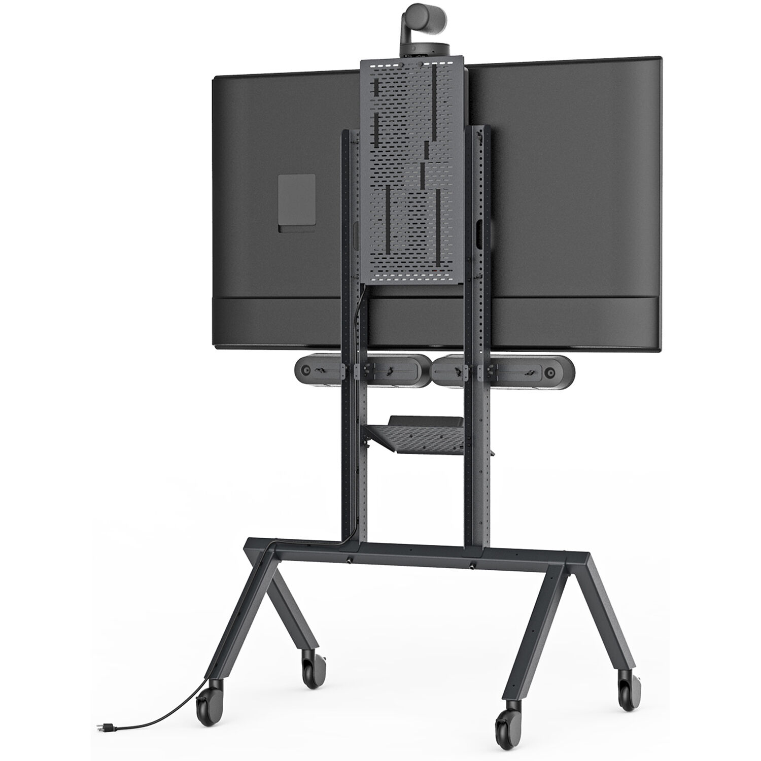 AV Cart for Logitech Rally Plus - Black Grey — view 5