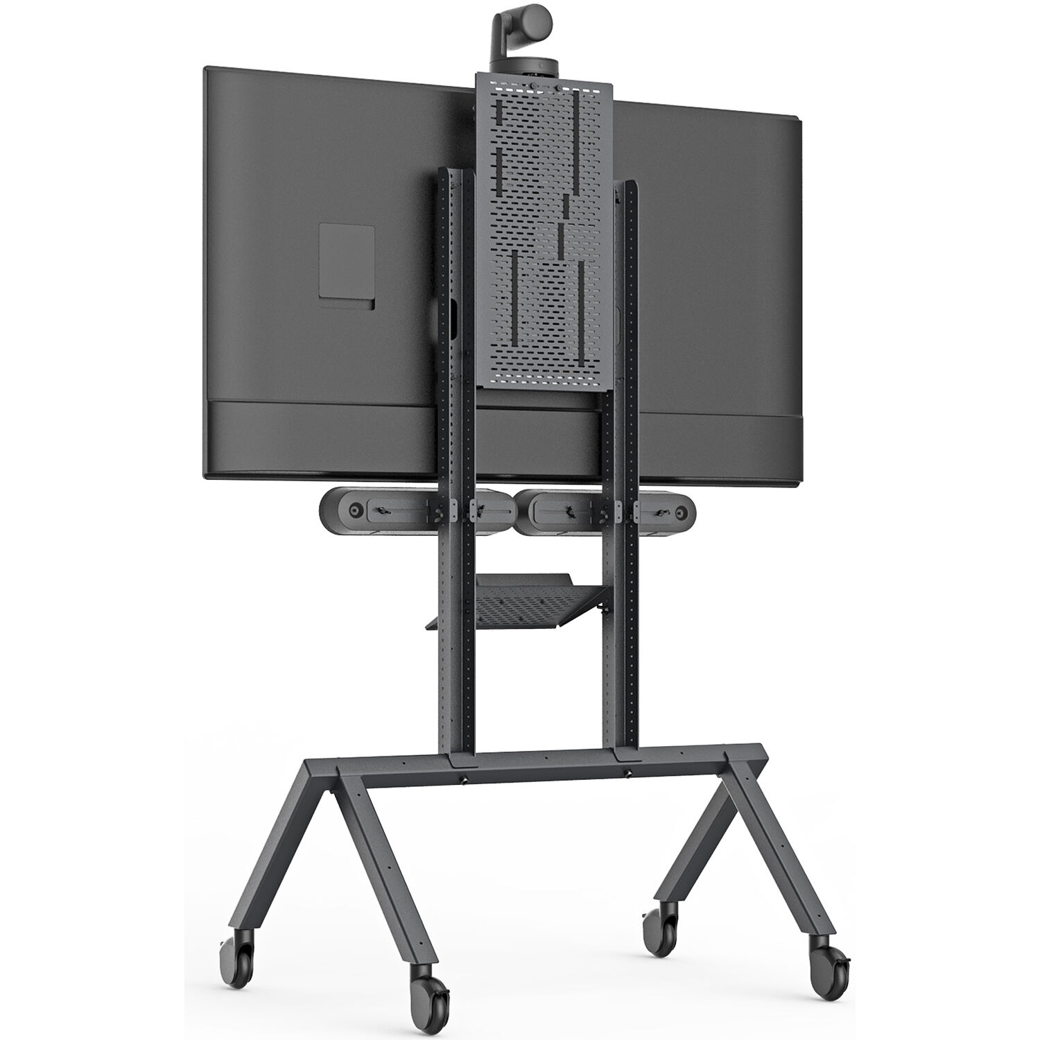 AV Cart for Logitech Rally Plus - Black Grey — view 6