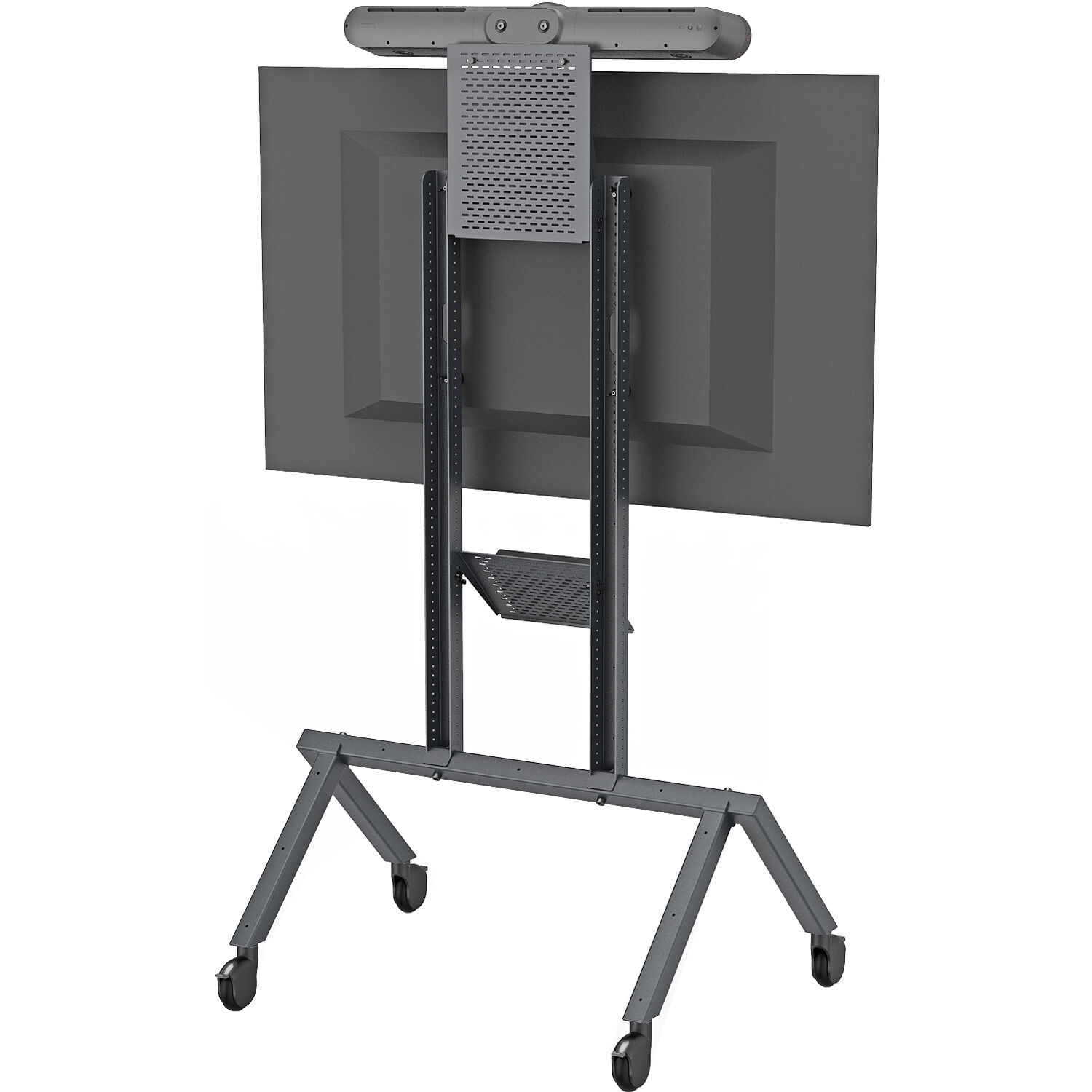 AV Cart for Logitech Rally Bar - Black Grey — view 5