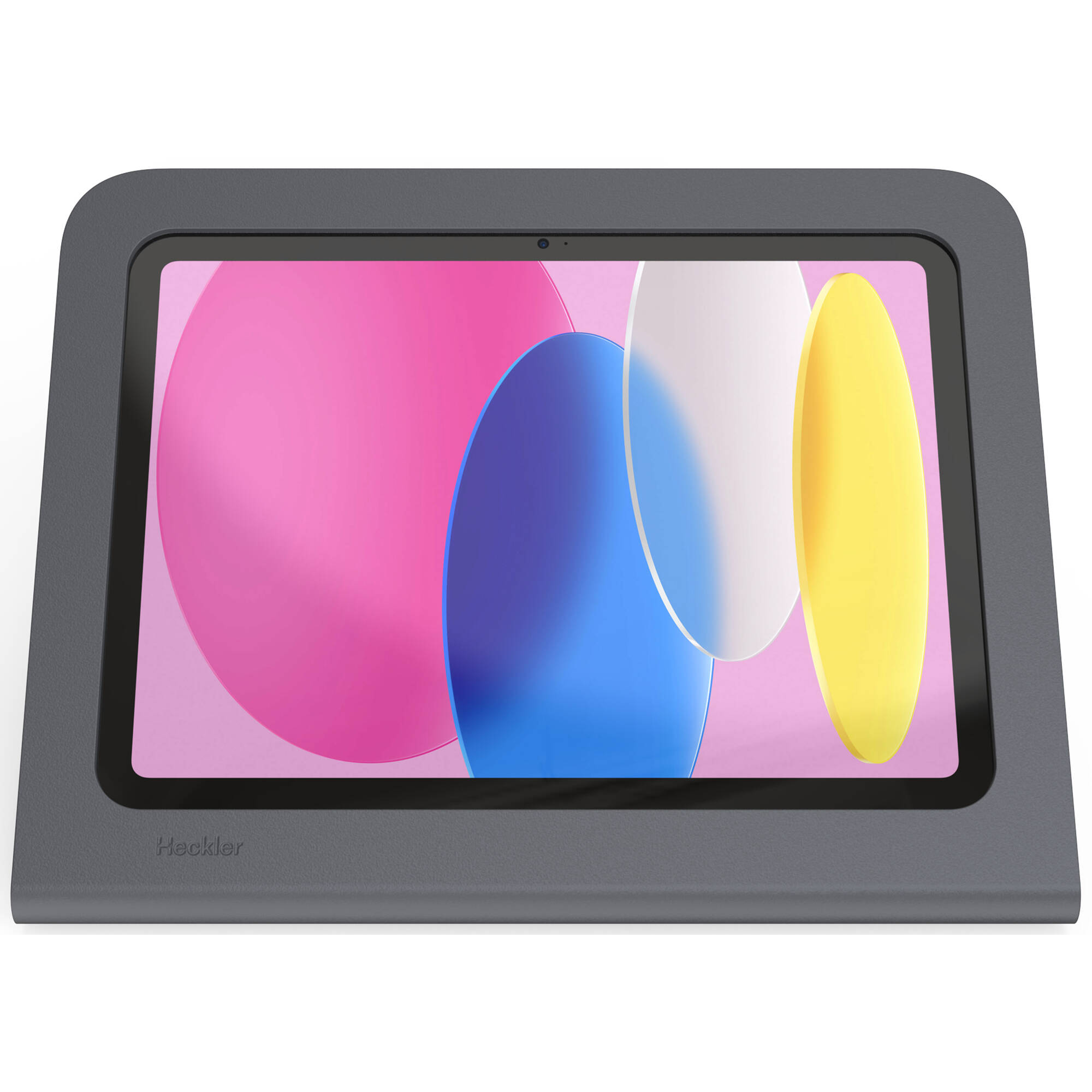 Heckler Design WindFall stand for iPad 10th generation in black grey — view 2