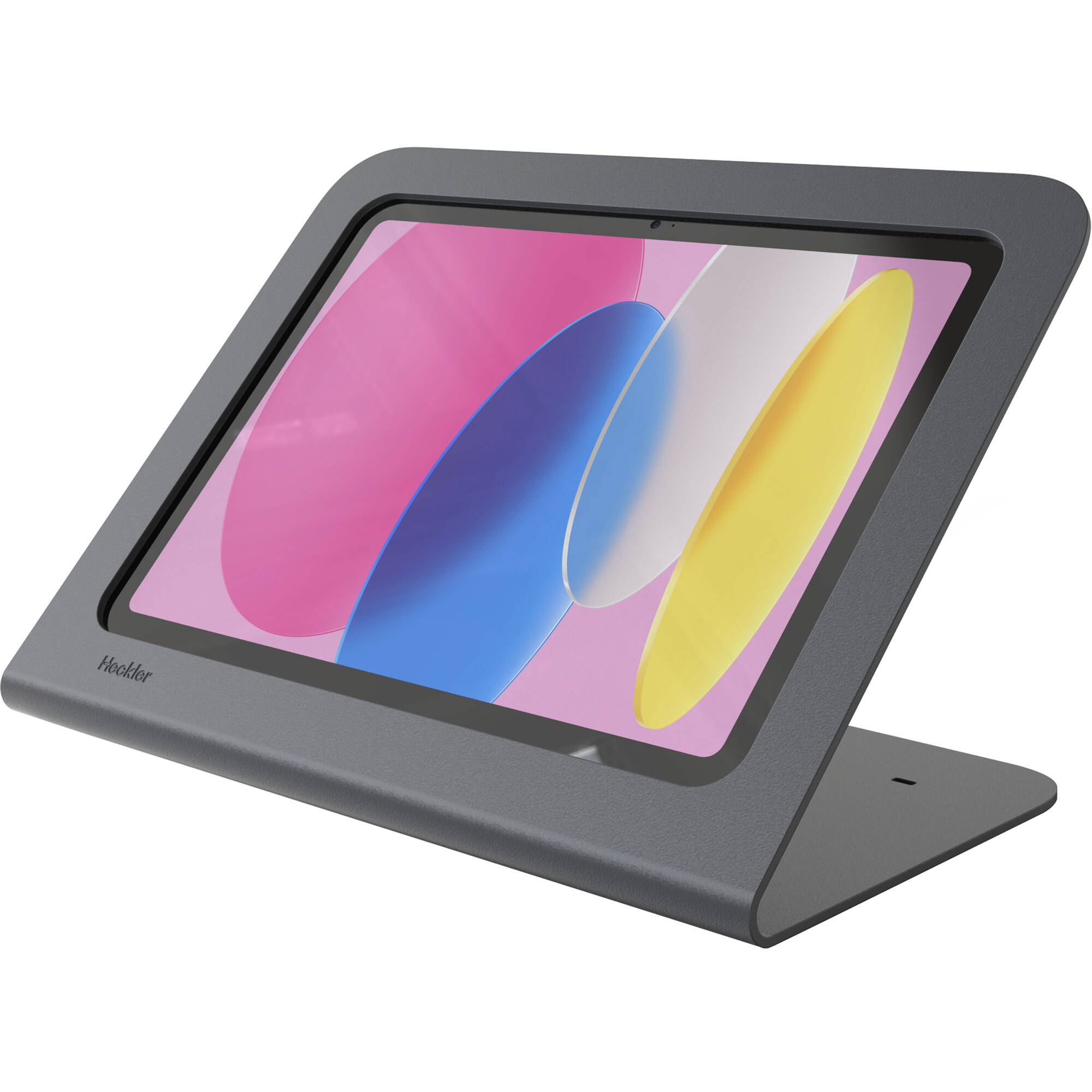 Heckler Design WindFall stand for iPad 10th generation in black grey — view 3