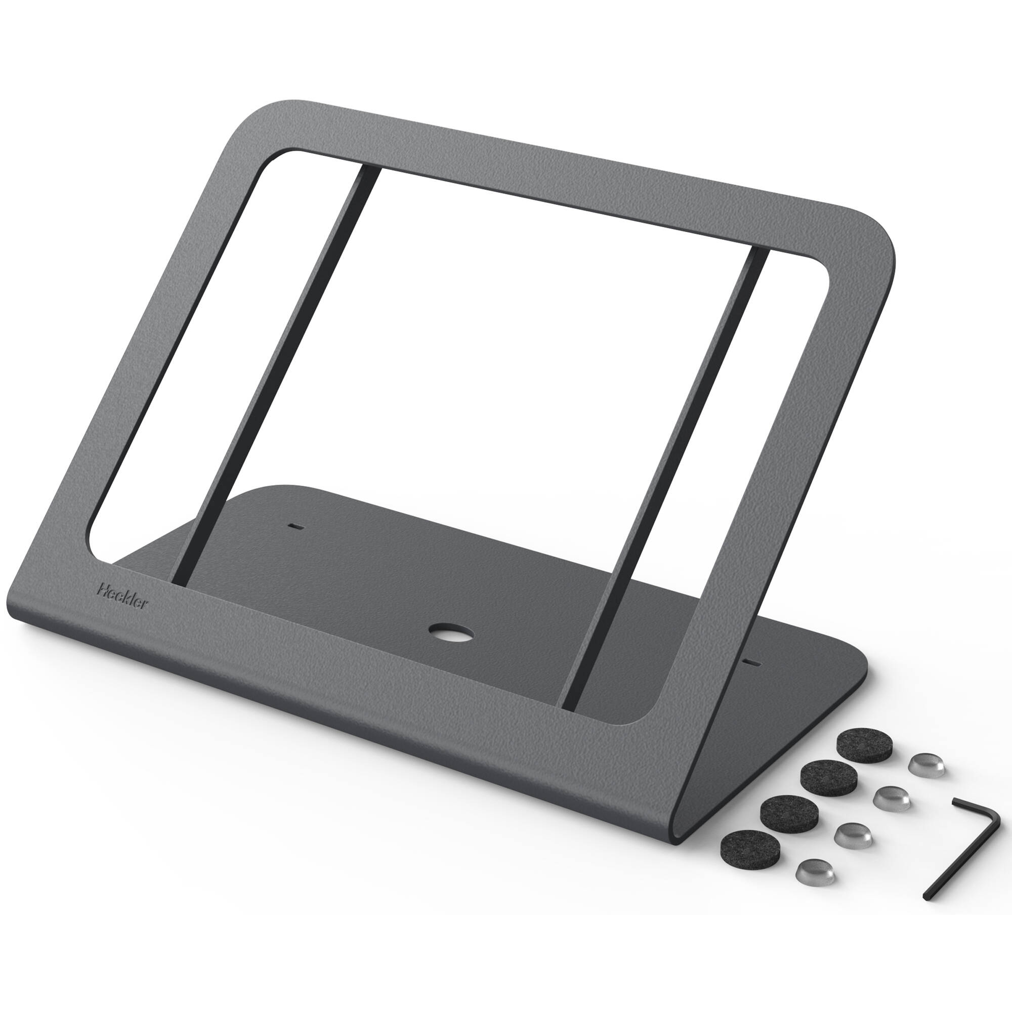 Heckler Design WindFall stand for iPad 10th generation in black grey — view 7