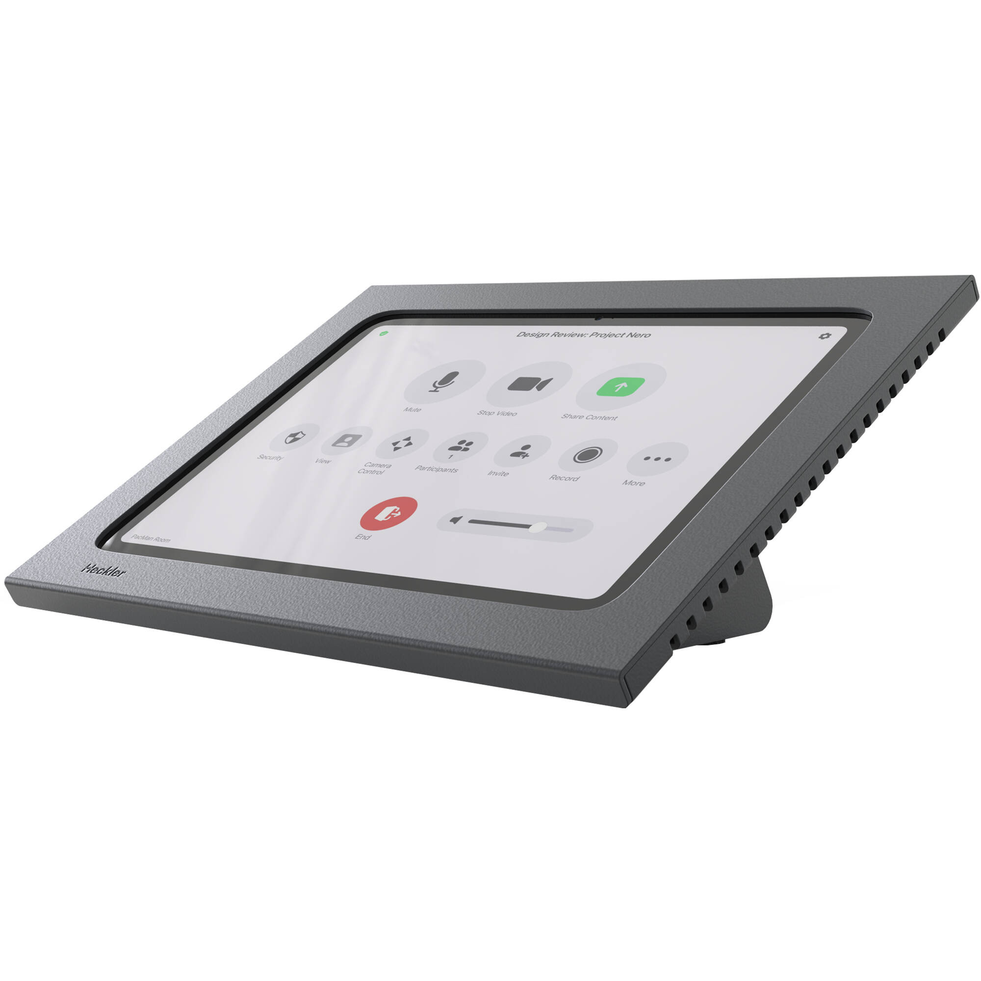 Heckler Design Zoom Rooms console for iPad 10th generation tablet accessory — view 2