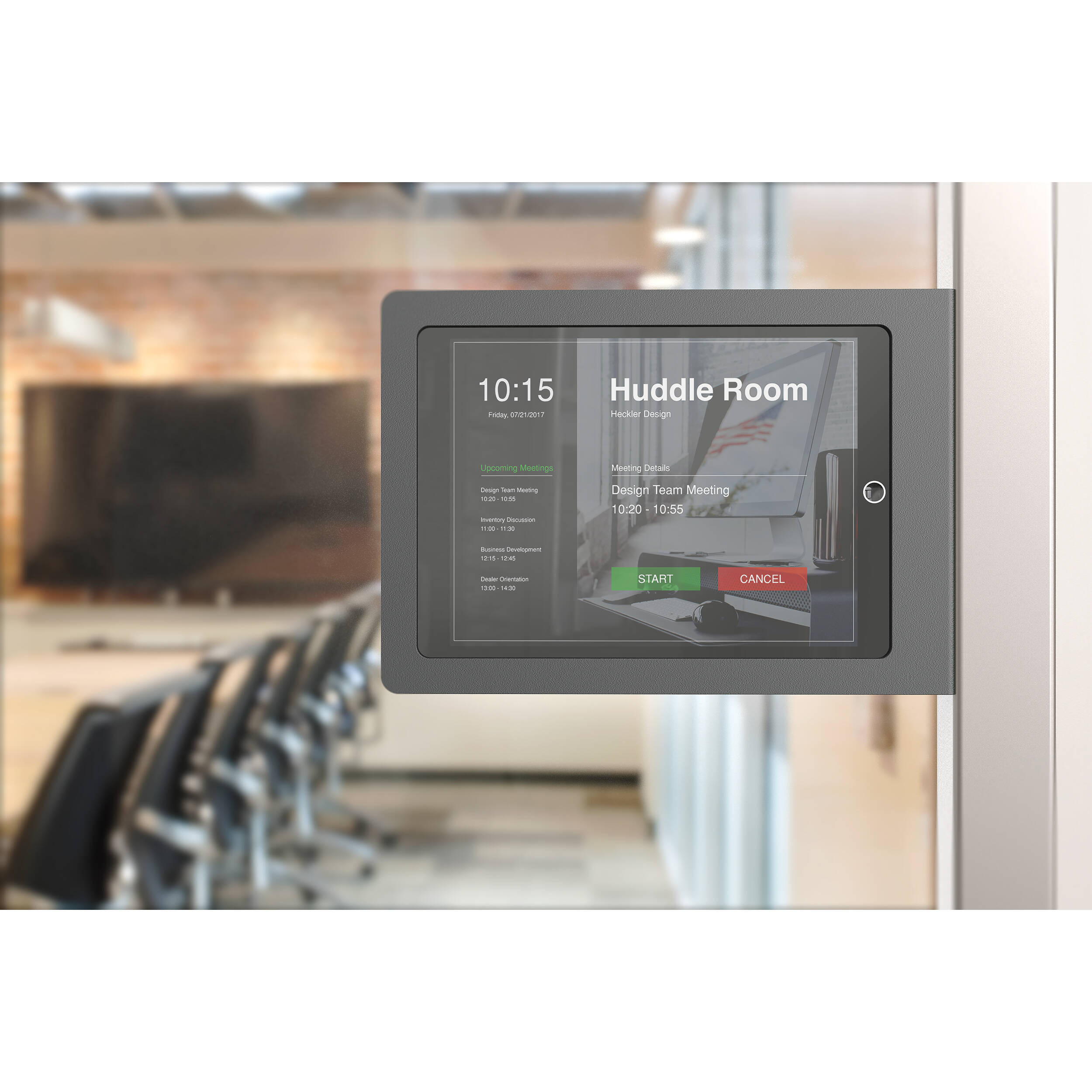 Heckler Design side mount for iPad 10th Generation in portrait orientation — view 3