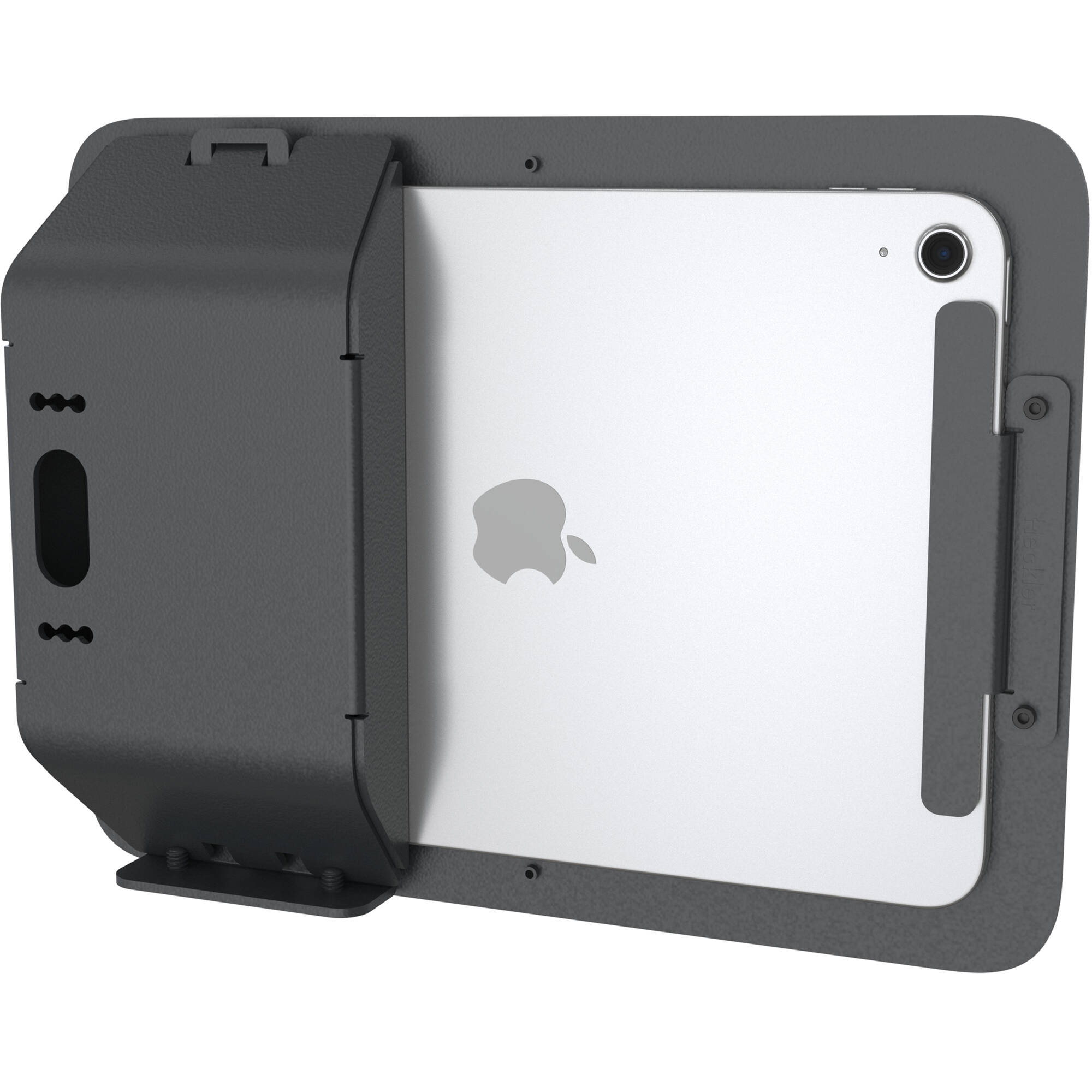 Heckler Design front mount for iPad 10th generation in black gray finish — view 3