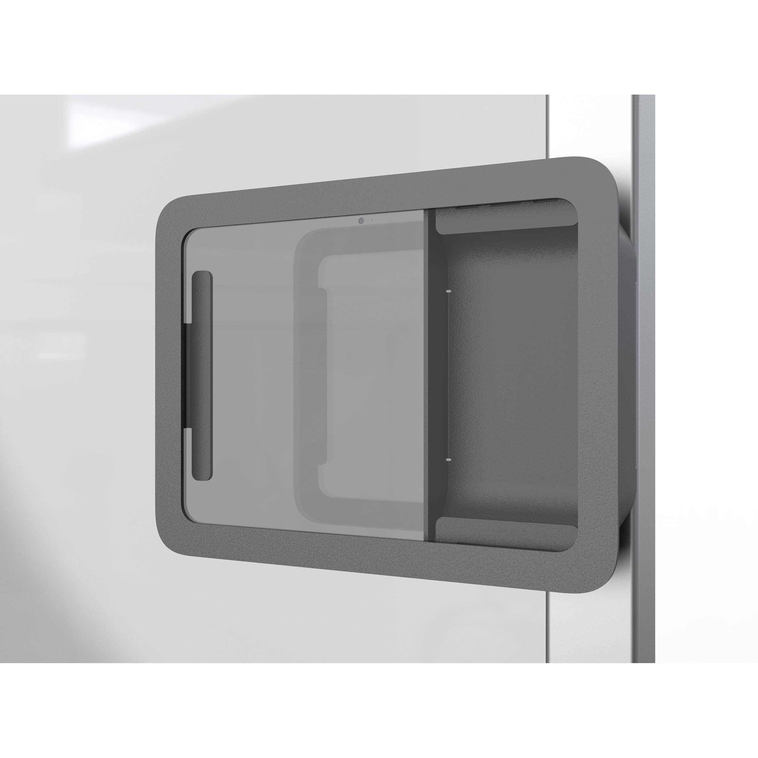 Heckler Design front mount for iPad 10th generation in black gray finish — view 4