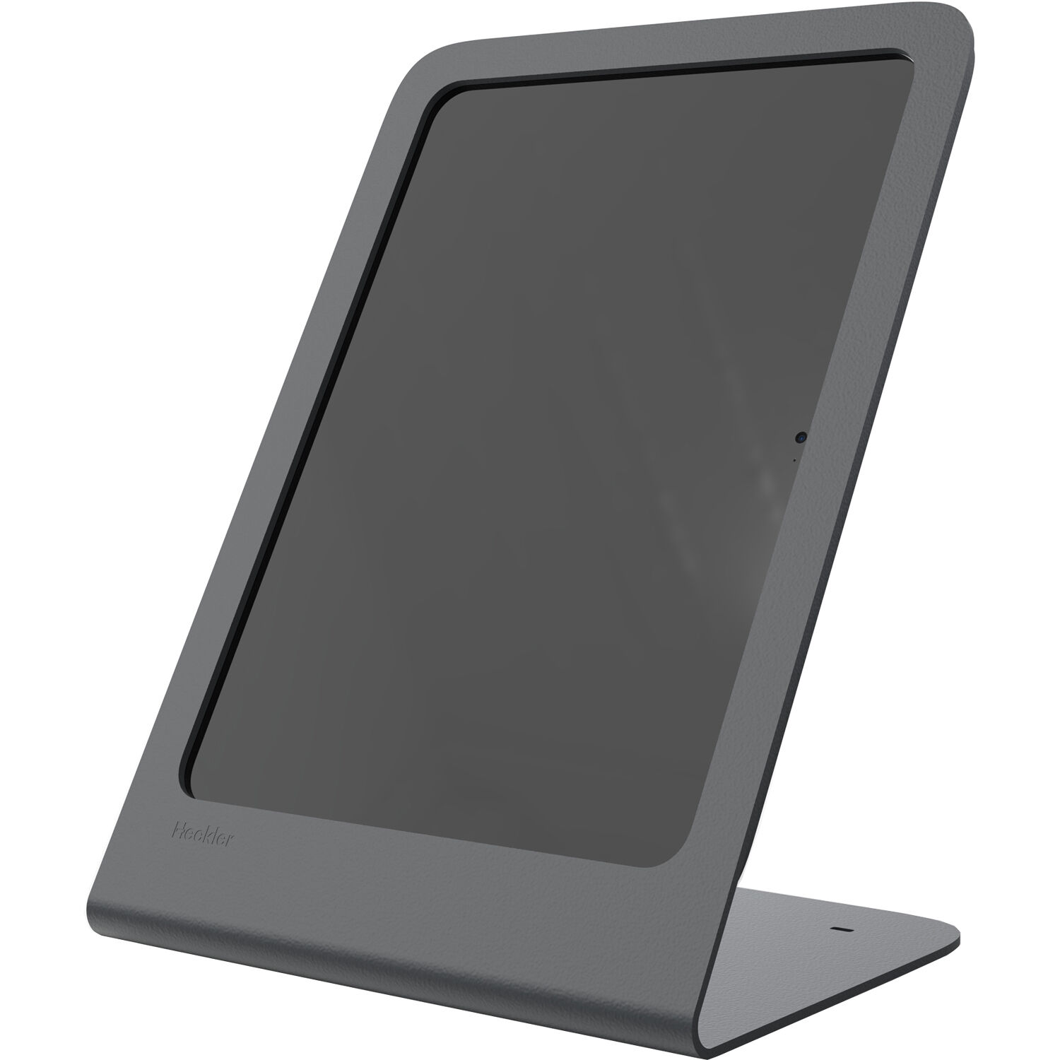 Portrait stand for iPad 10th Gen in a fixed customer-facing kiosk setup — view 3