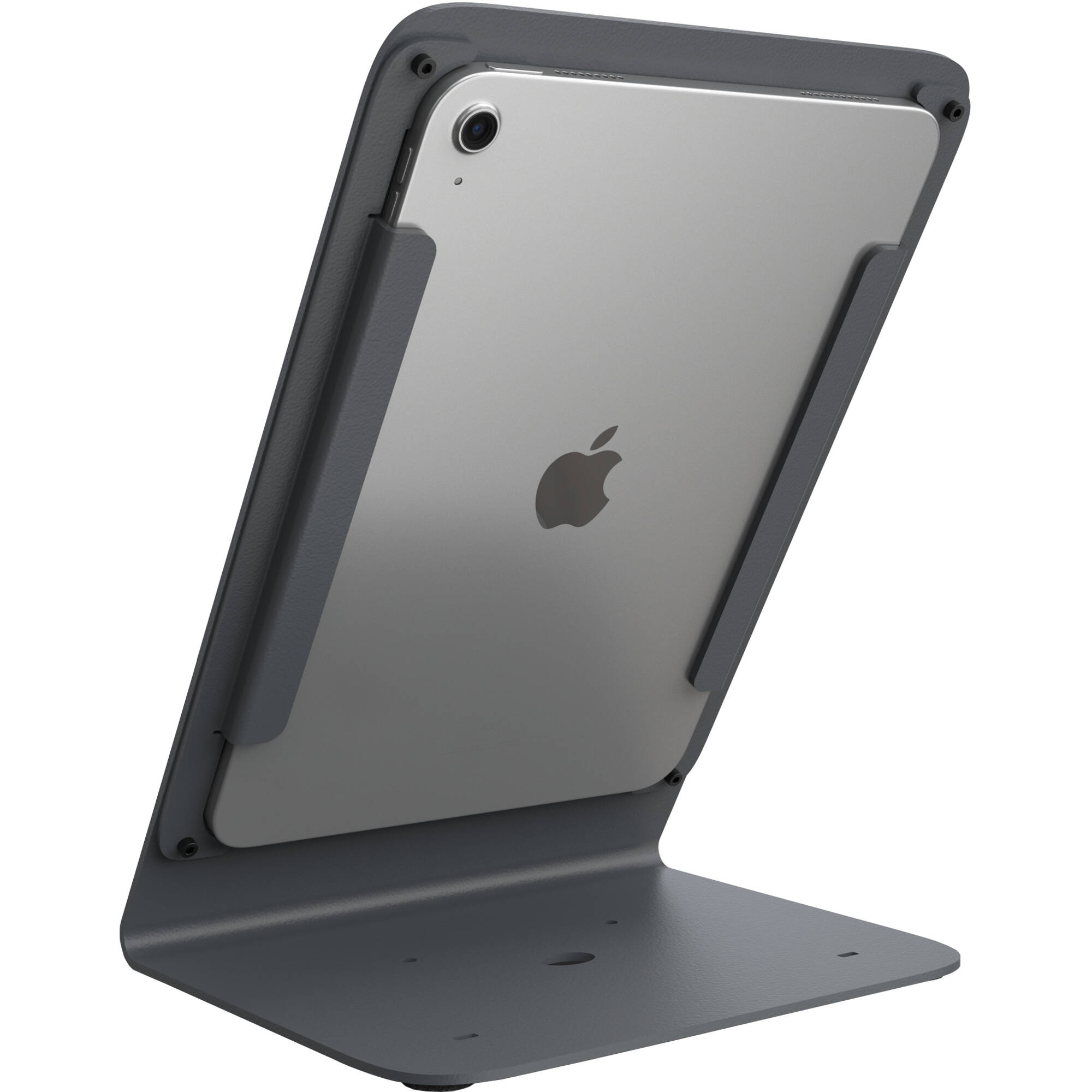 Portrait stand for iPad 10th Gen in a fixed customer-facing kiosk setup — view 5