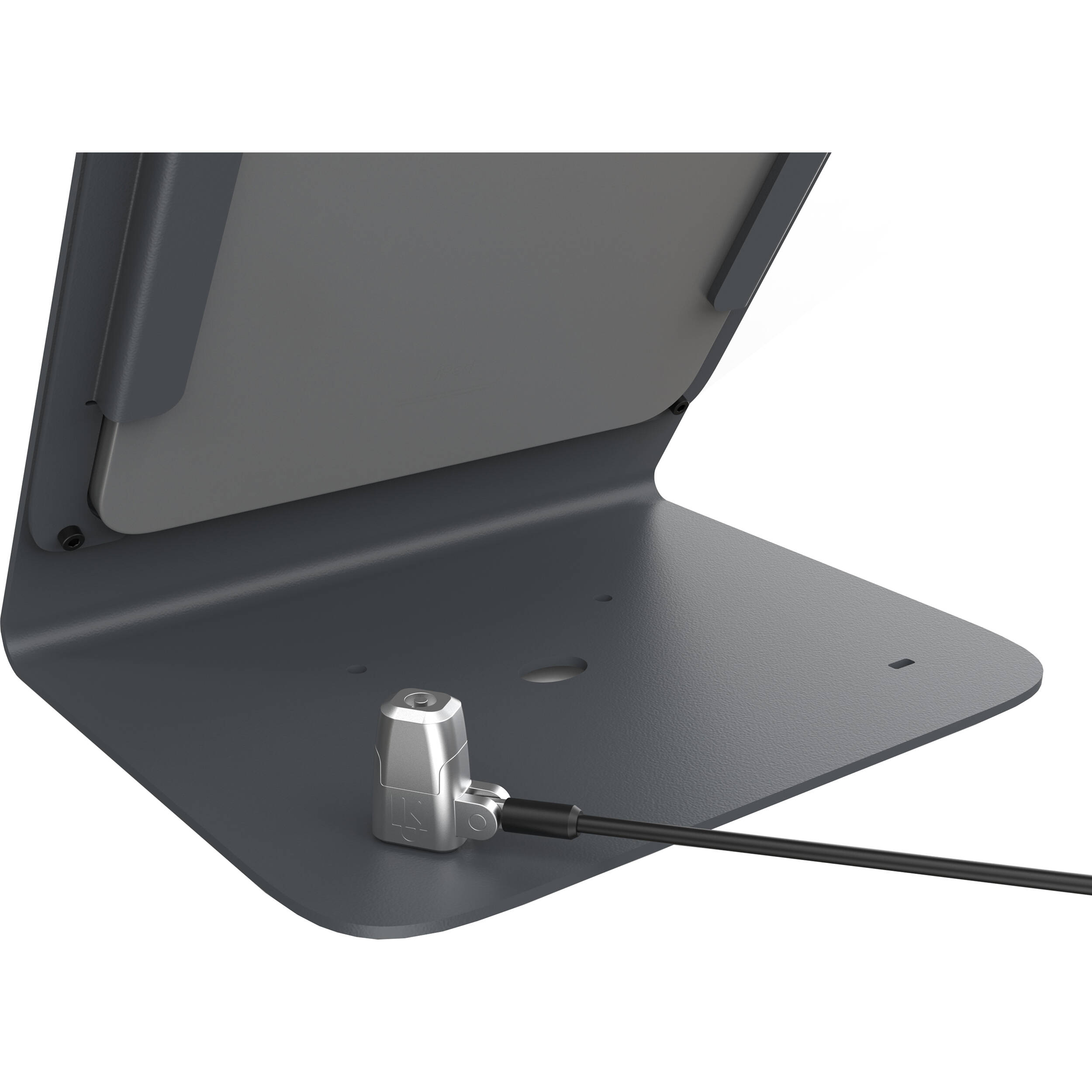 Portrait stand for iPad 10th Gen in a fixed customer-facing kiosk setup — view 8