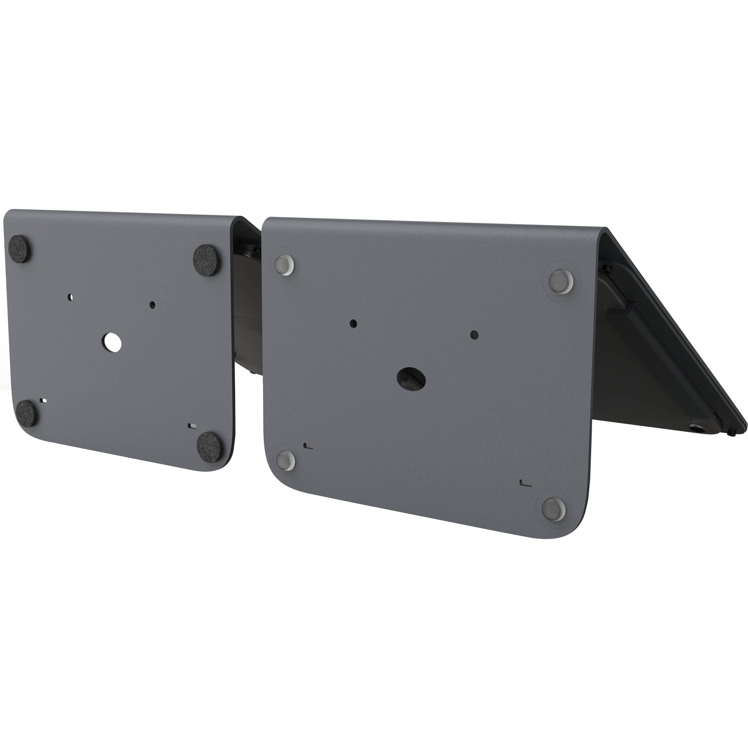 Portrait stand for iPad 10th Gen in a fixed customer-facing kiosk setup — view 9