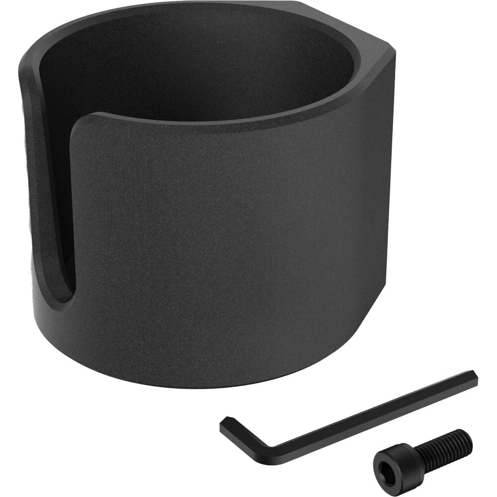 Heckler Design black cup holder desk accessory for organized workstation beverage placement — view 2