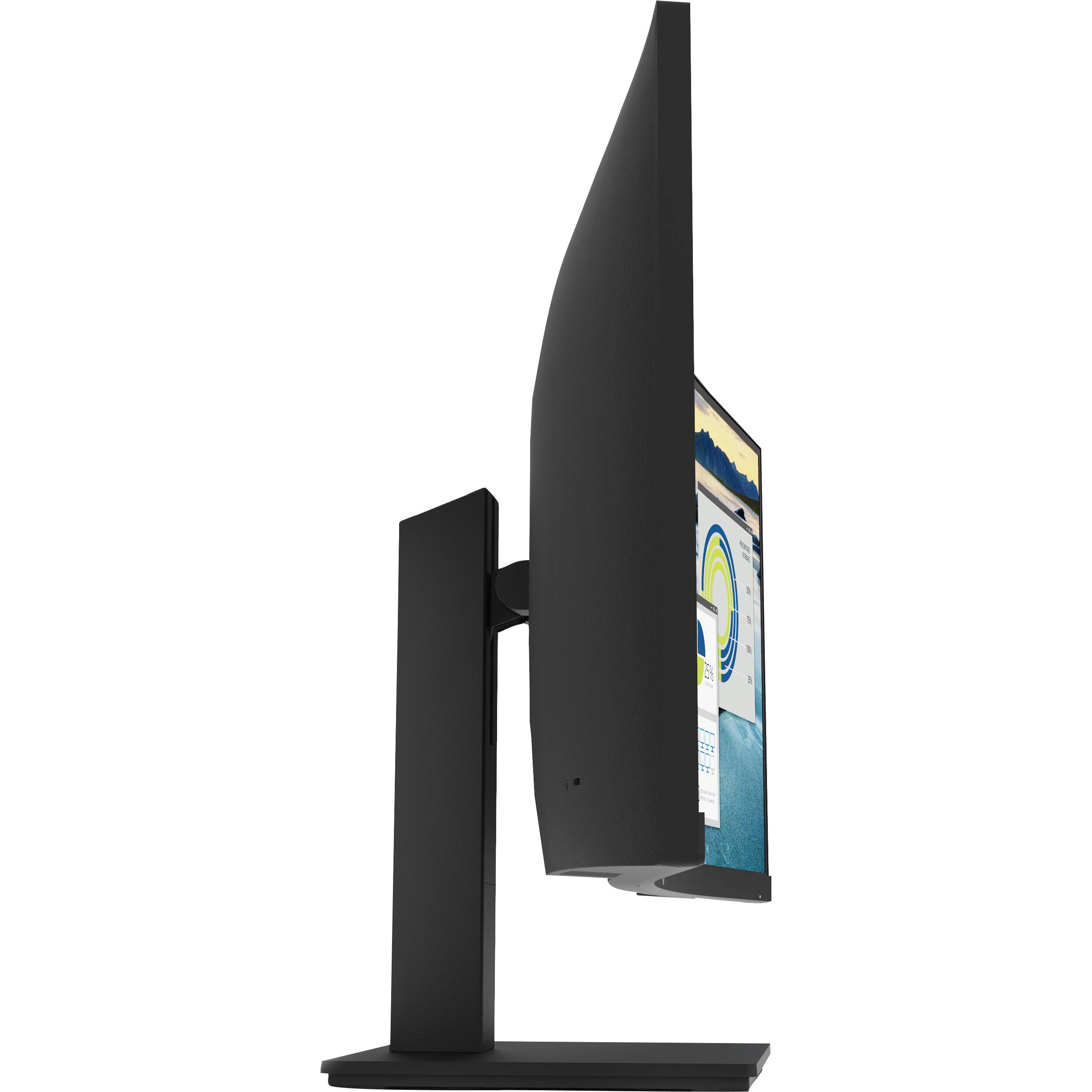 HP 34-inch P34hc G4 curved ultrawide monitor with WQHD resolution and USB-C connectivity — view 5