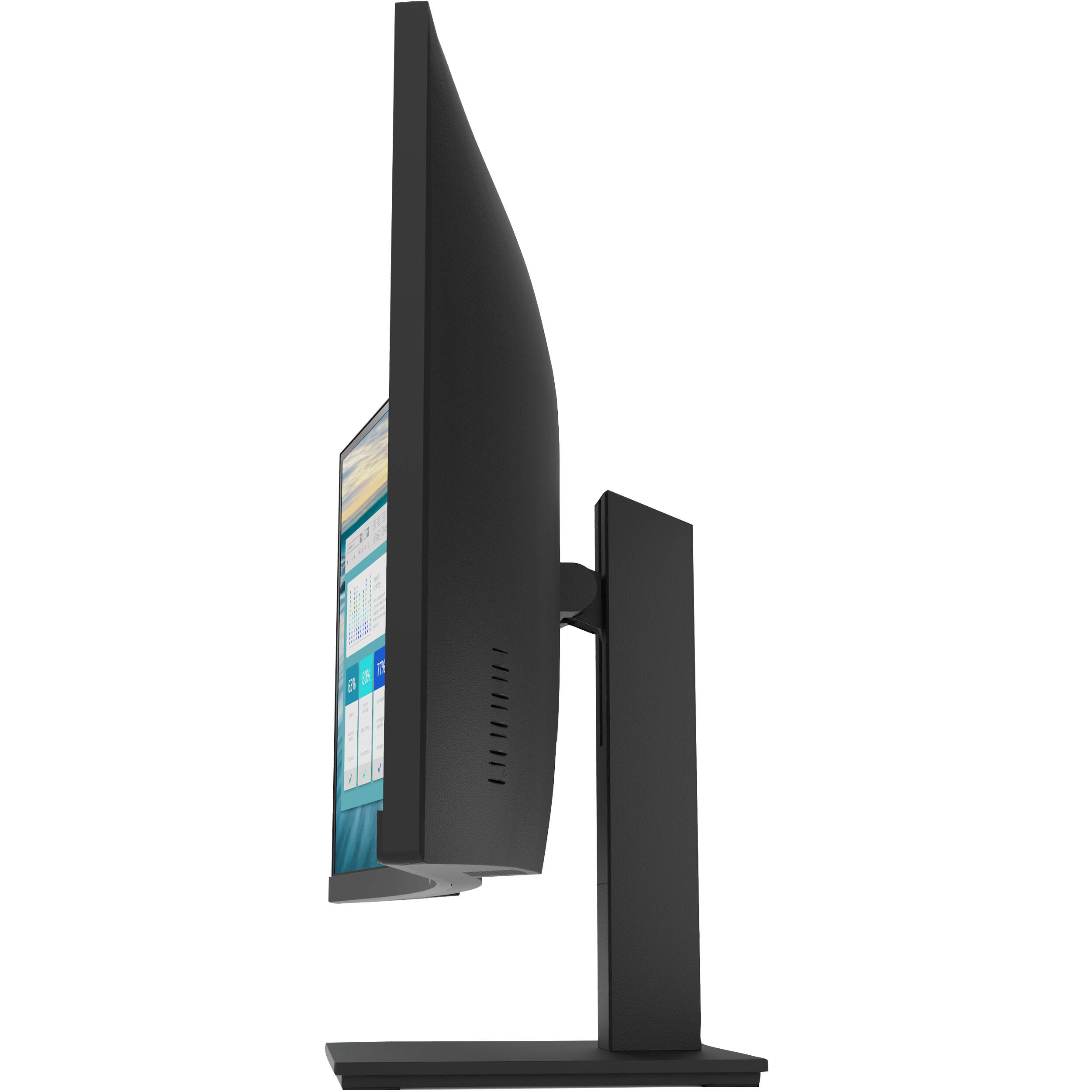 HP 34-inch P34hc G4 curved ultrawide monitor with WQHD resolution and USB-C connectivity — view 6